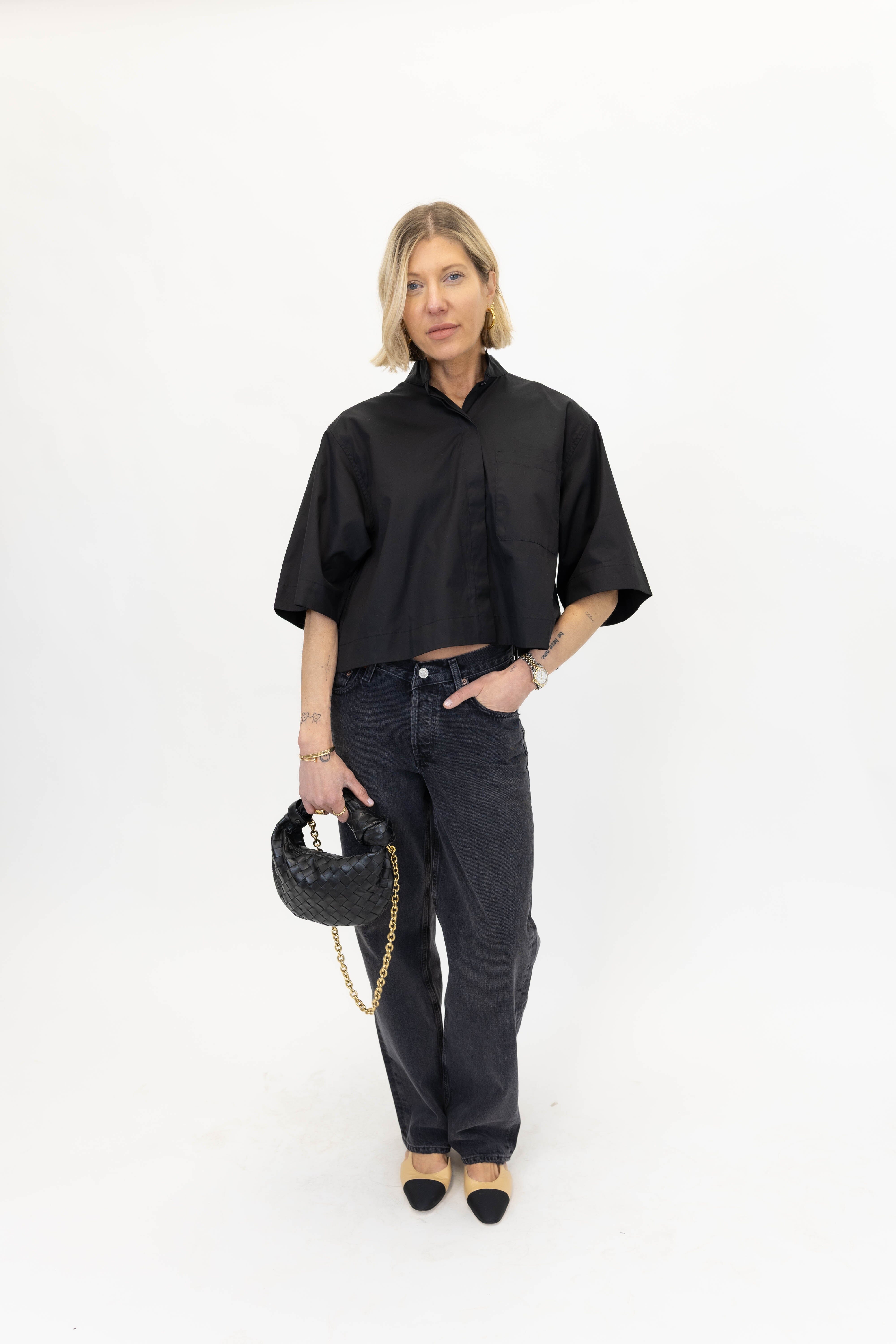 V-WAIST BAGGY JEANS IN HITCH JEANS AGOLDE
