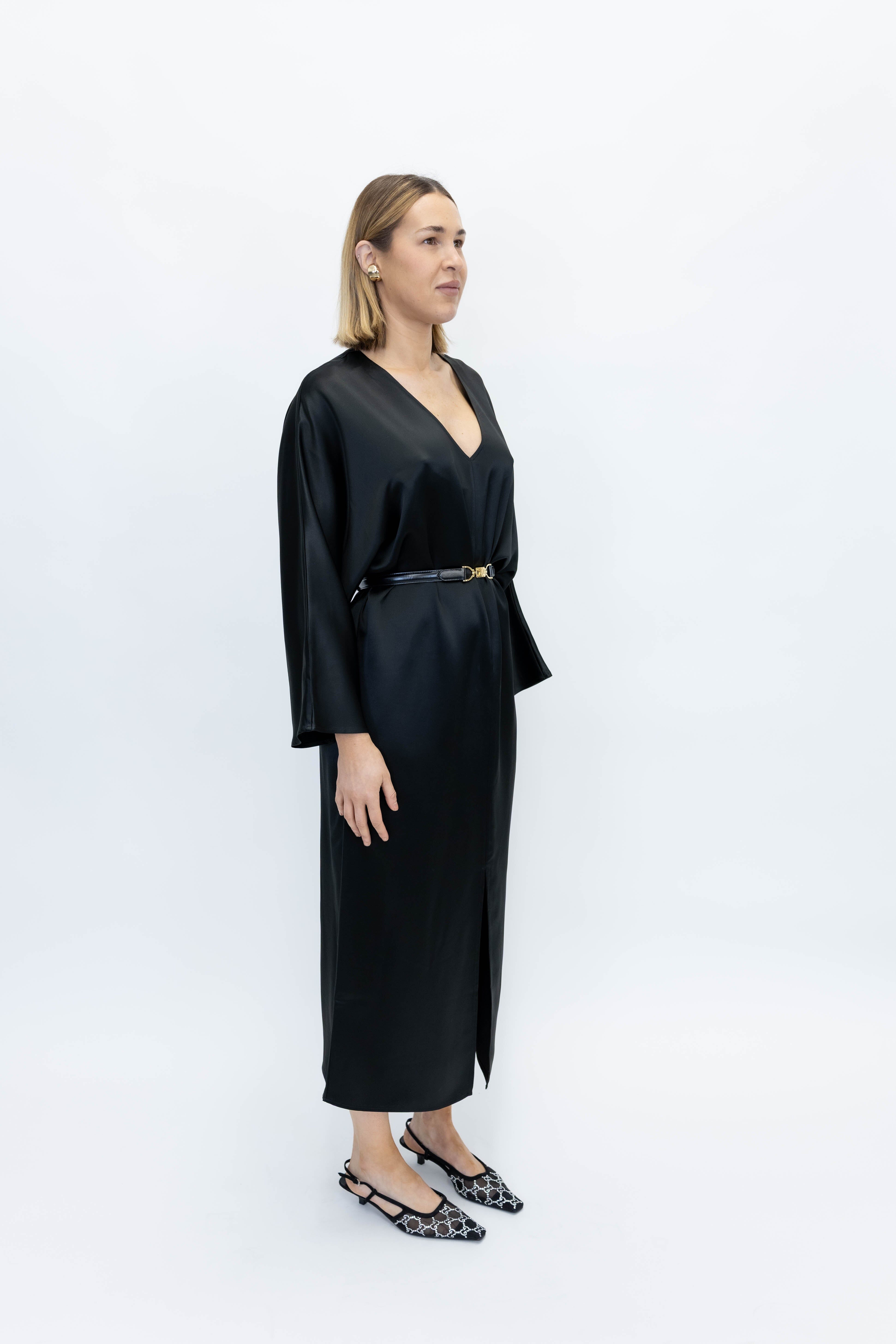 LUCINA DRESS IN BLACK DRESS BY MALENE BIRGER