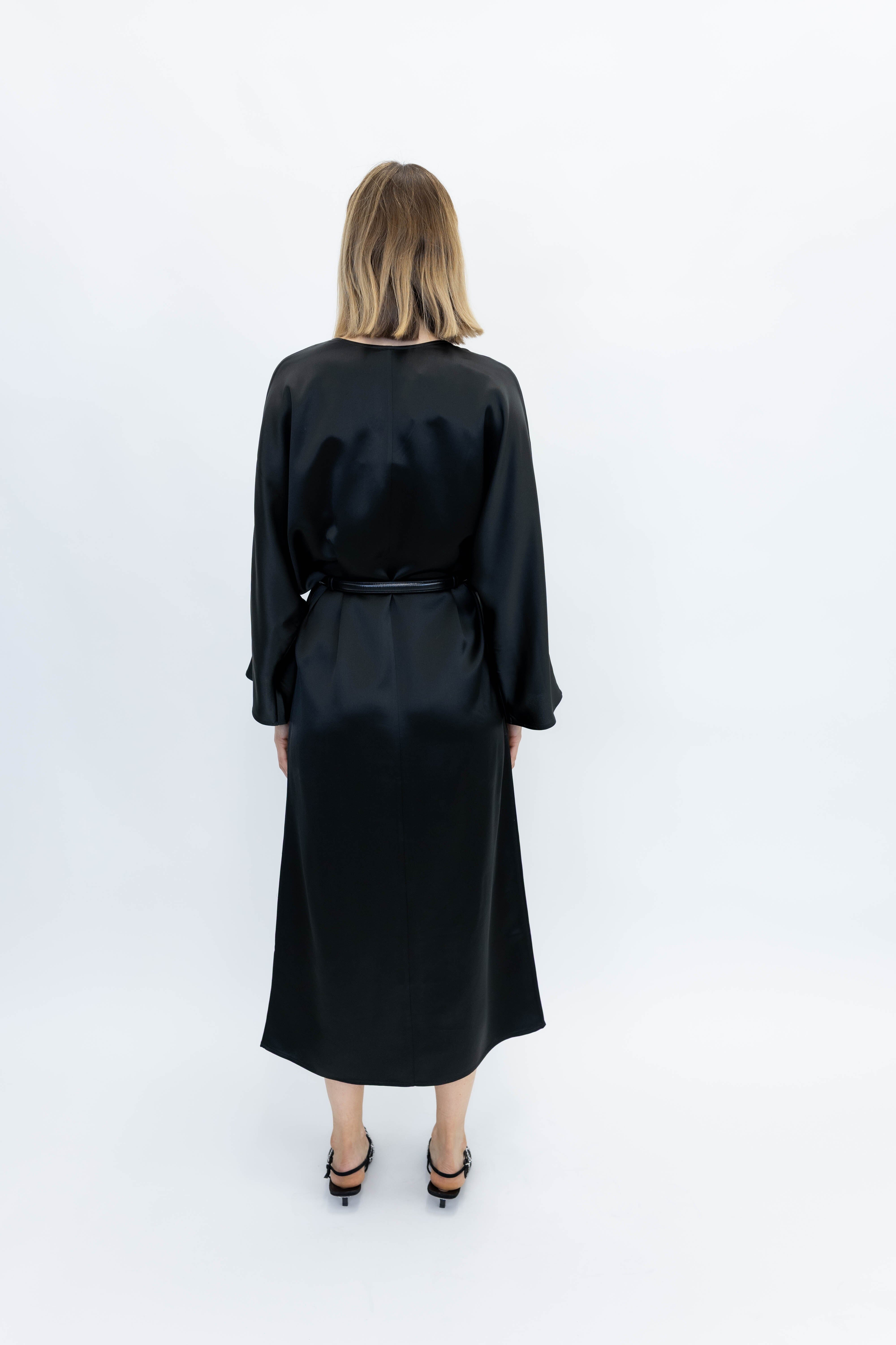 LUCINA DRESS IN BLACK DRESS BY MALENE BIRGER