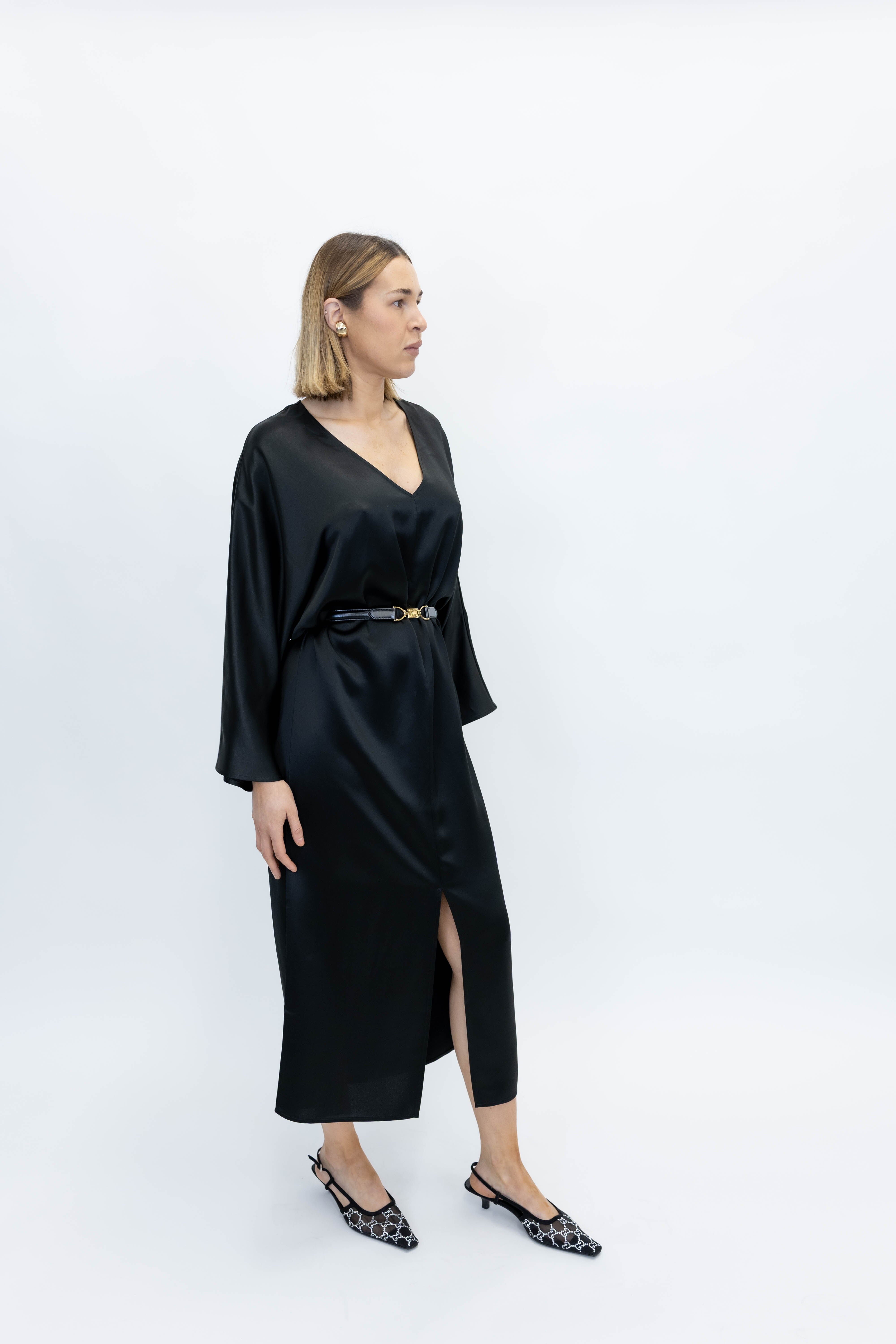 LUCINA DRESS IN BLACK DRESS BY MALENE BIRGER