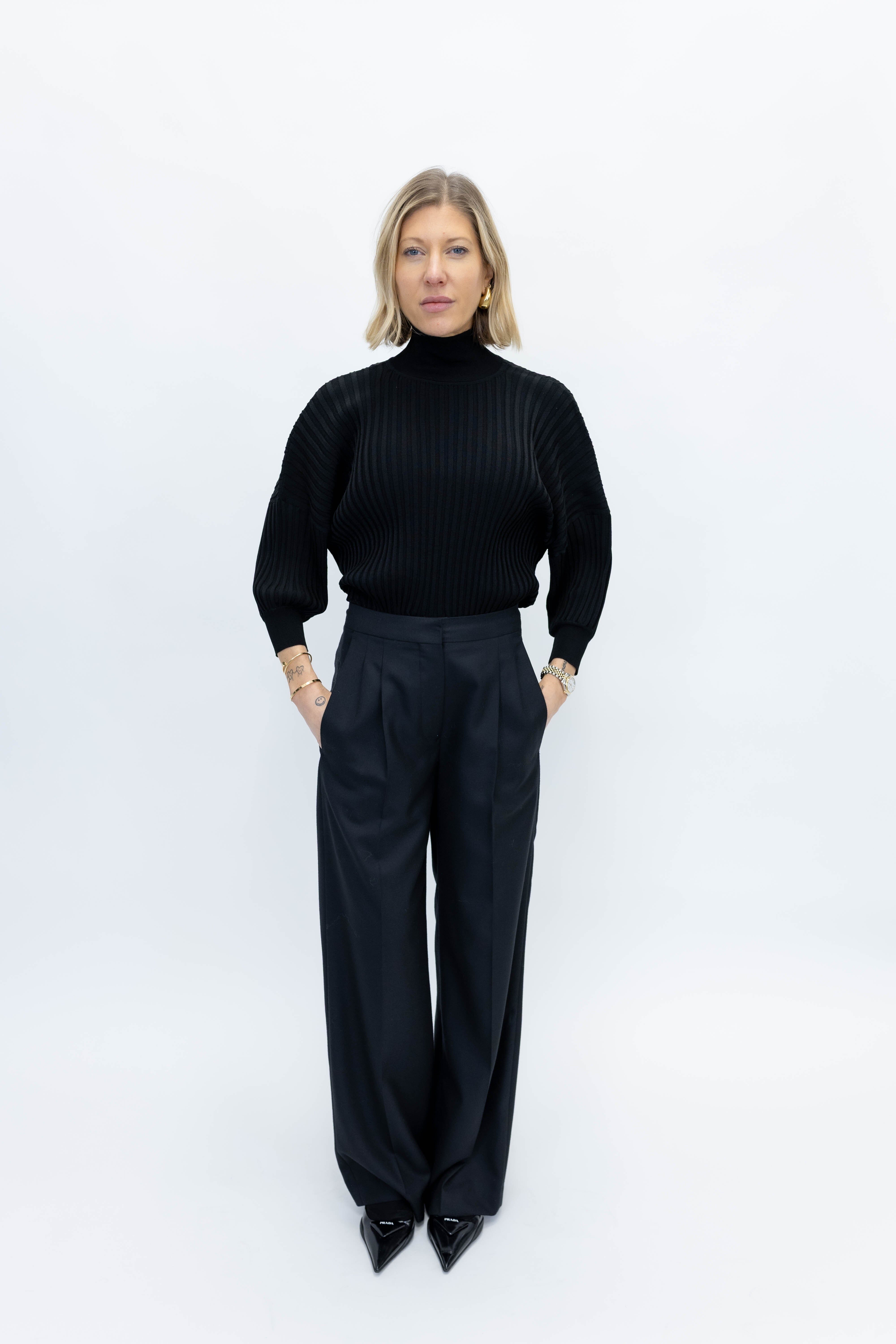 VIKTOR LOOSE FIT TAILORED PANTS PANTS ONE & OTHER
