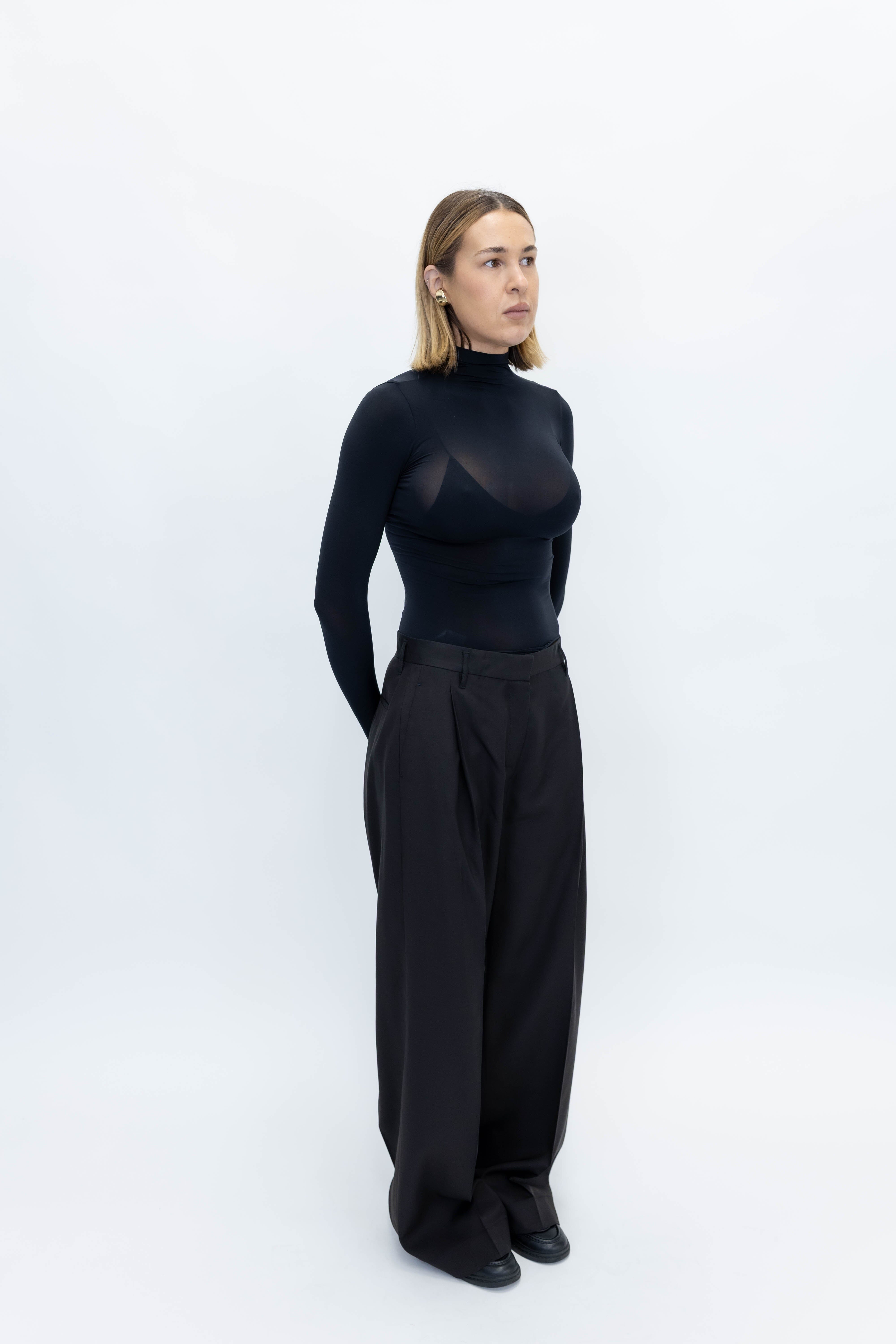 PAMA LOOSE PANTS IN BLACK PANTS CHRISTIAN WIJNANTS