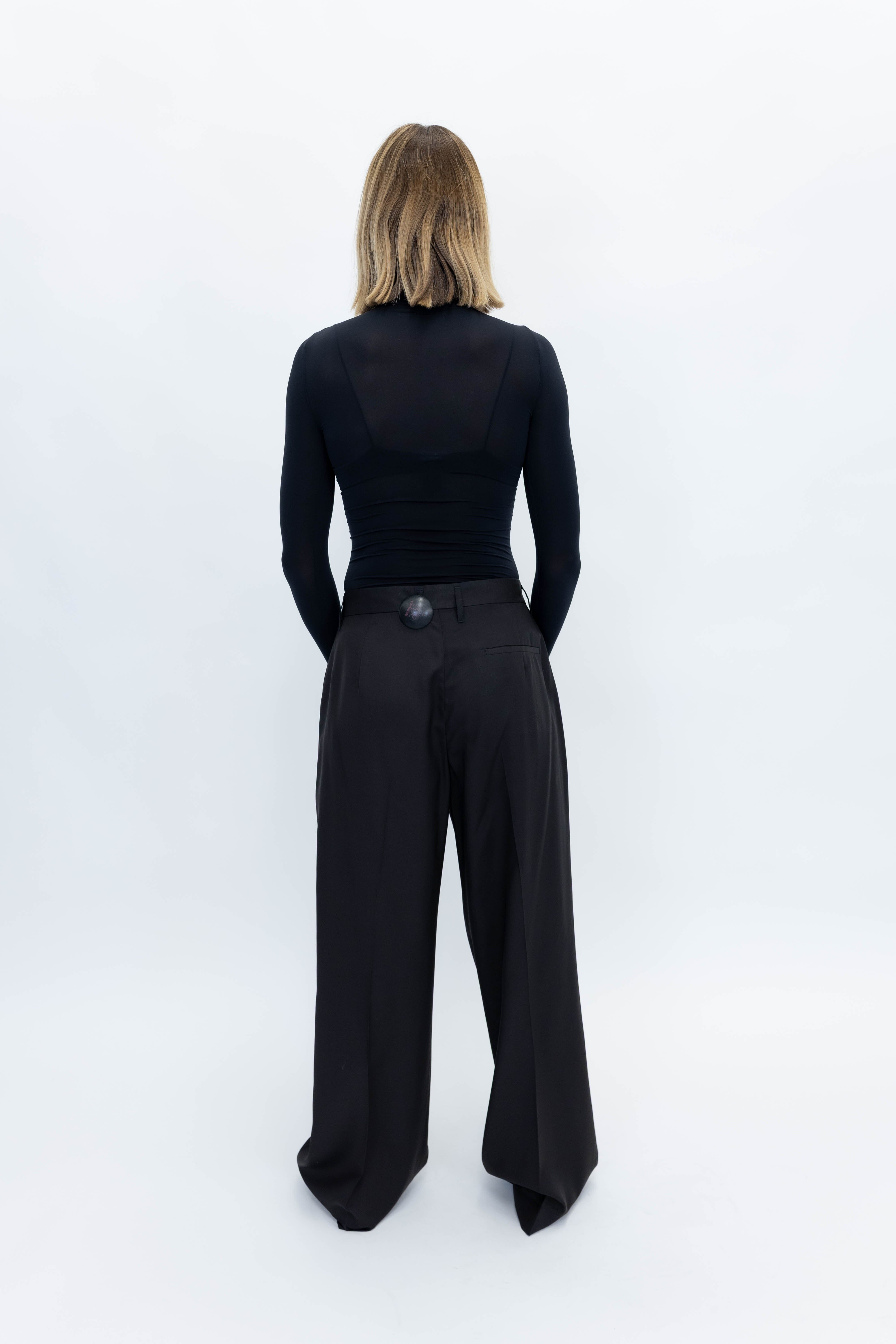 PAMA LOOSE PANTS IN BLACK PANTS CHRISTIAN WIJNANTS