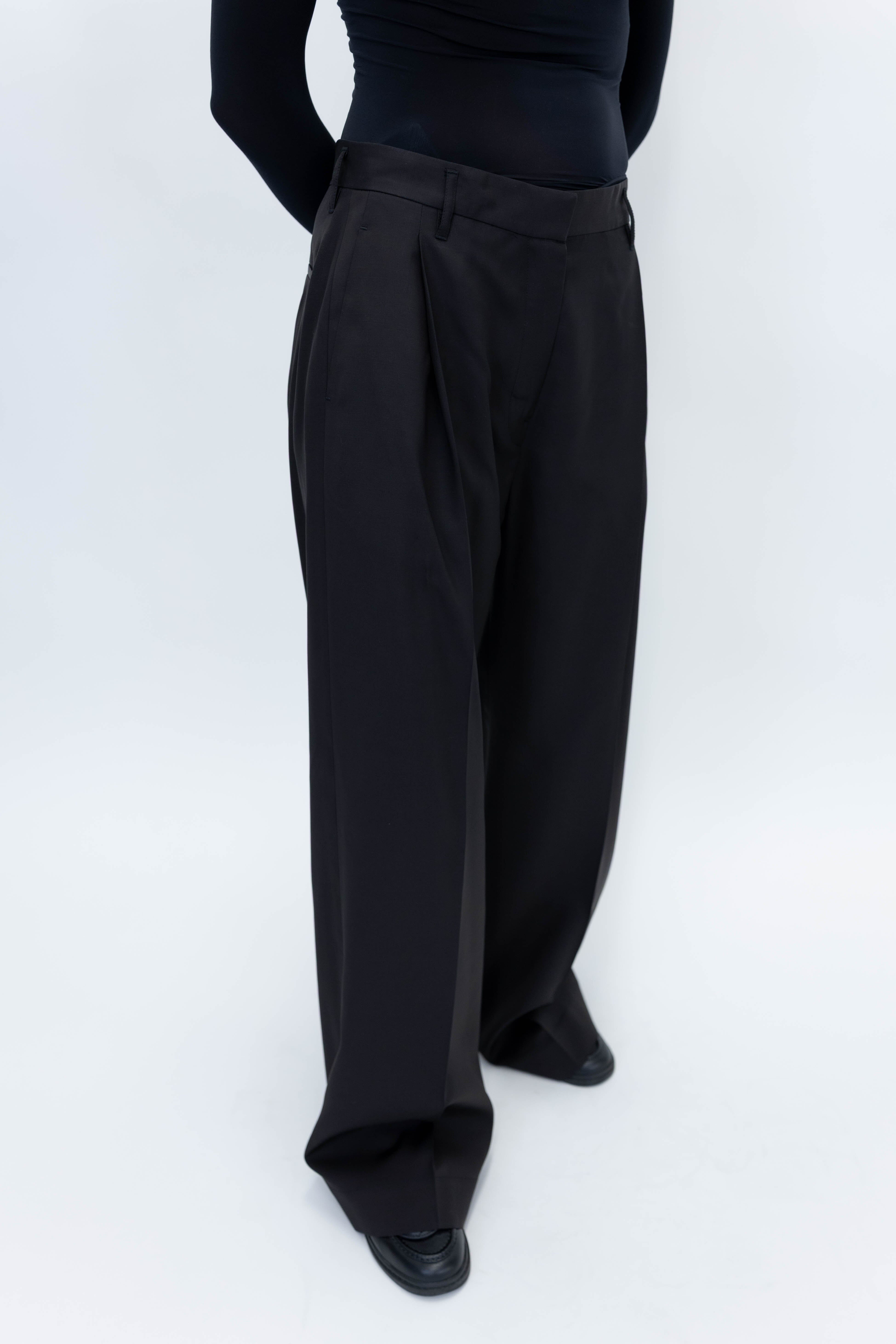 PAMA LOOSE PANTS IN BLACK PANTS CHRISTIAN WIJNANTS