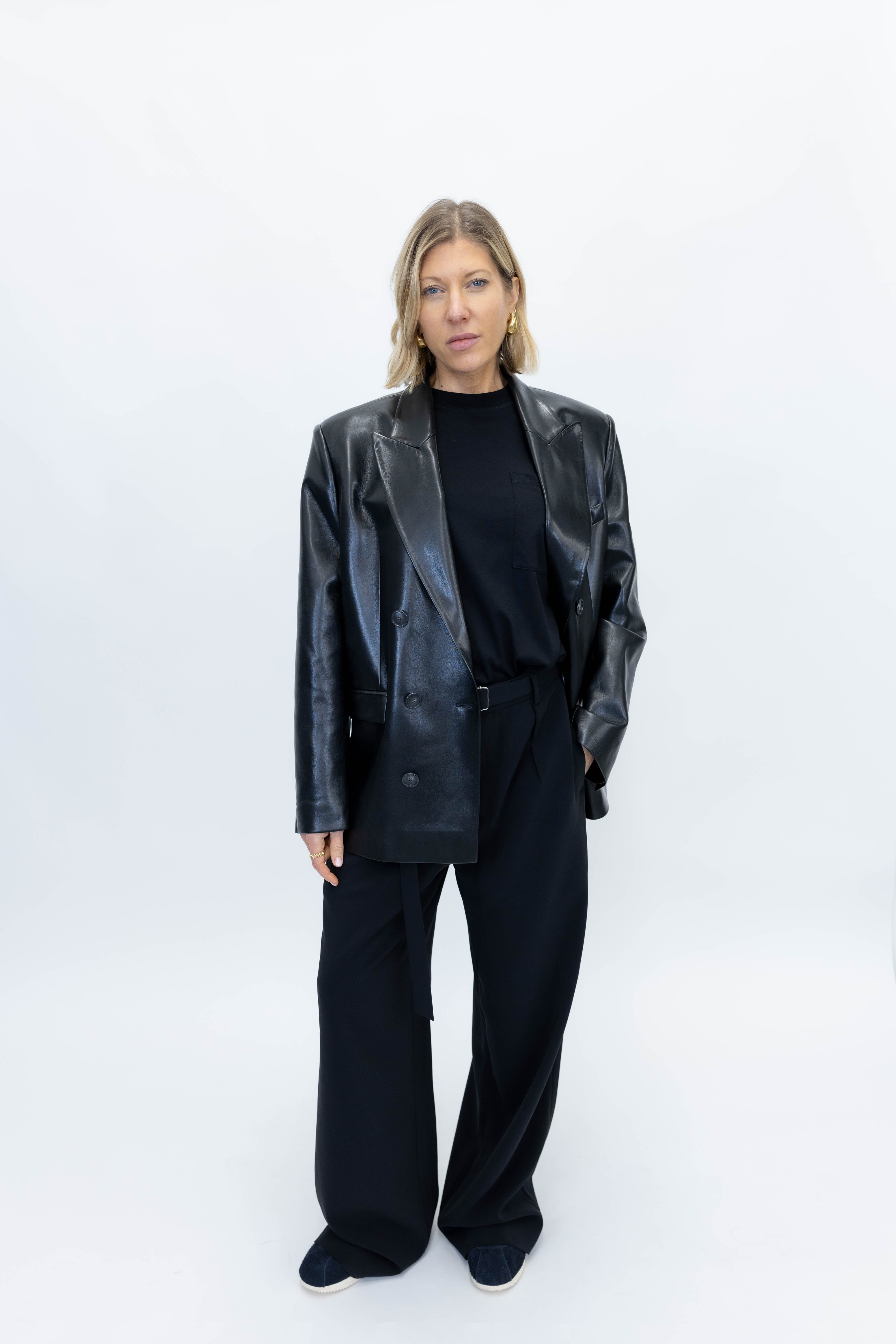 PIXIE DOUBLE BREASTED BLAZER BLAZER THE ANDAMANE
