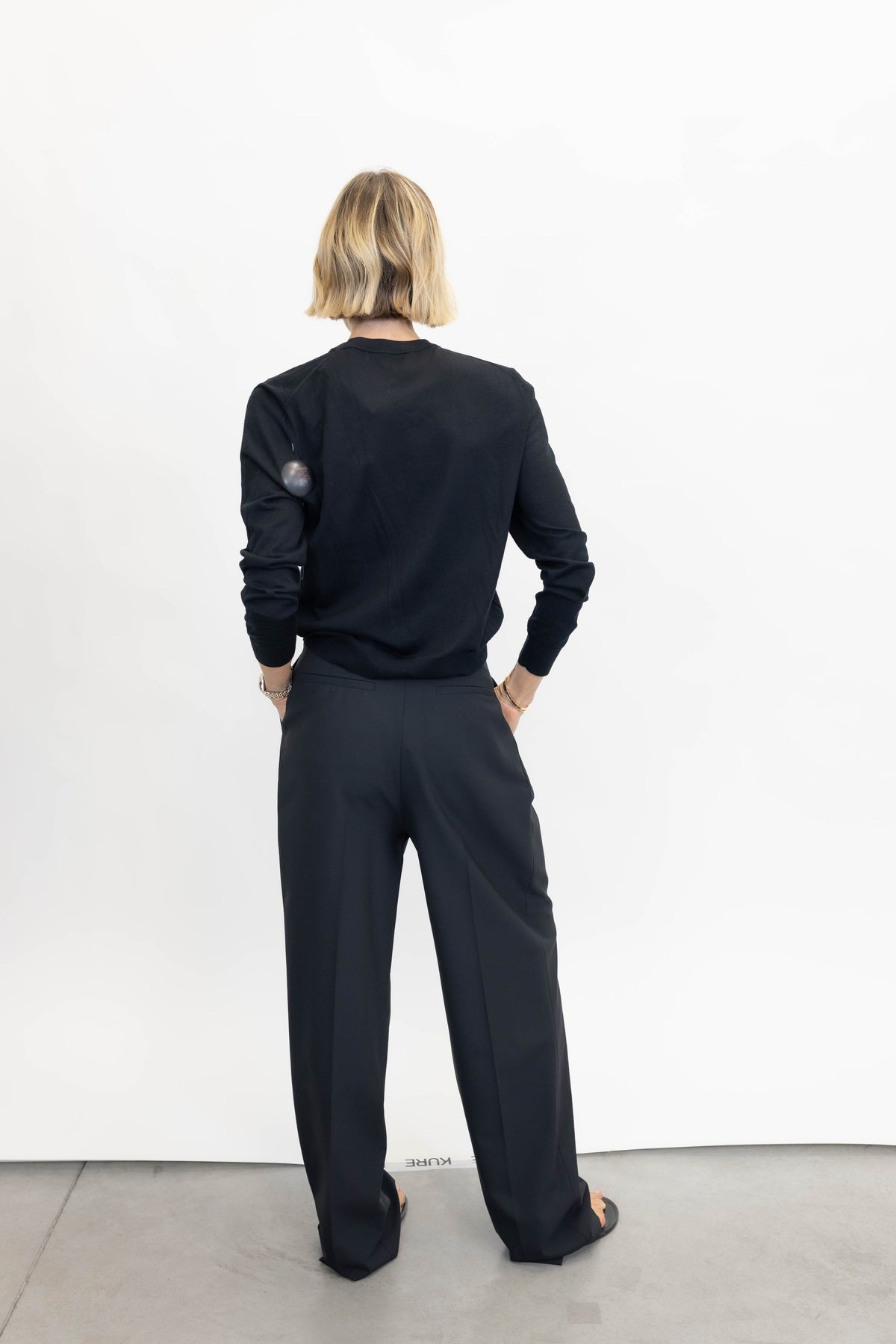 BANQUET PANTS IN BLACK PANTS IRO
