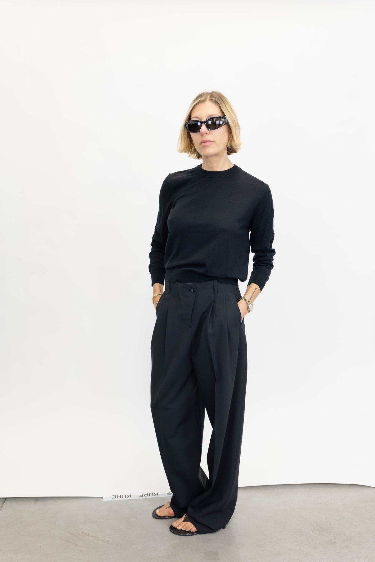 BANQUET PANTS IN BLACK PANTS IRO