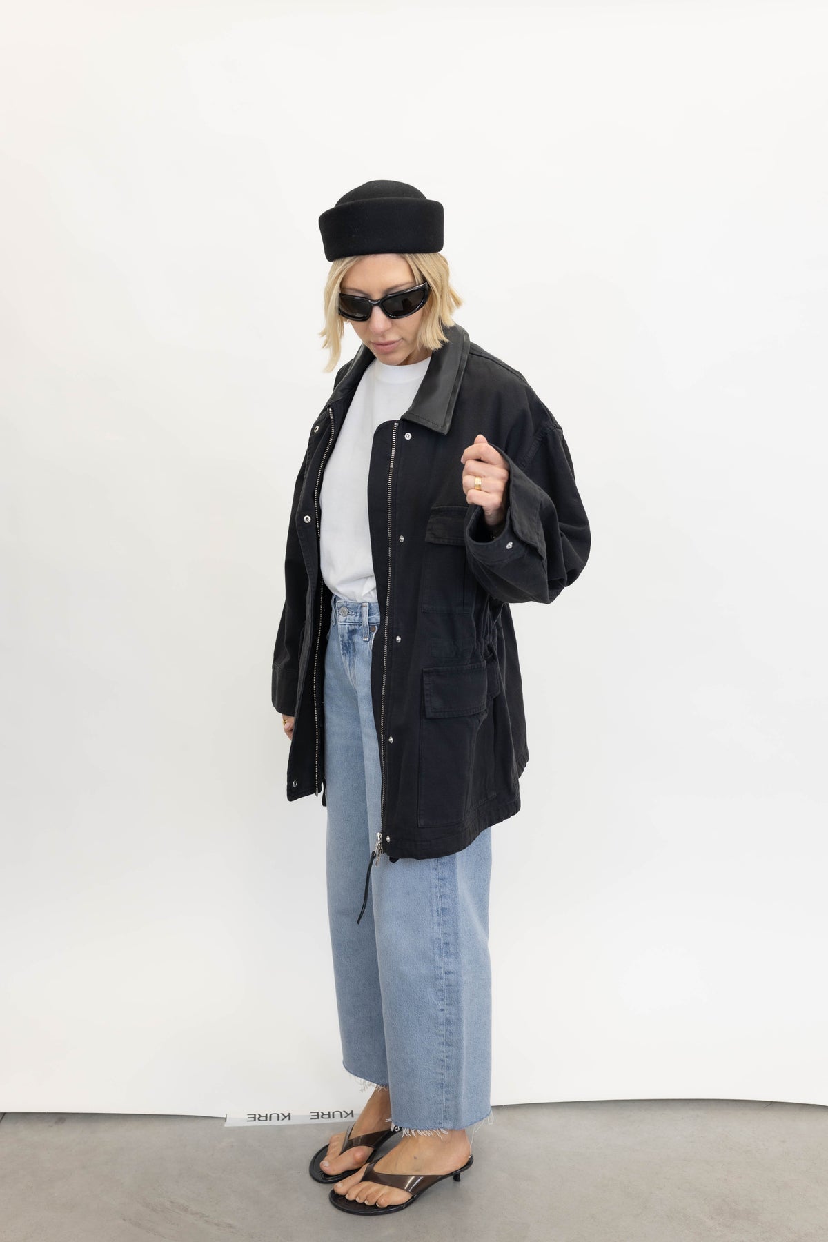 MINJA JACKET IN BLACK JACKET STAND STUDIO