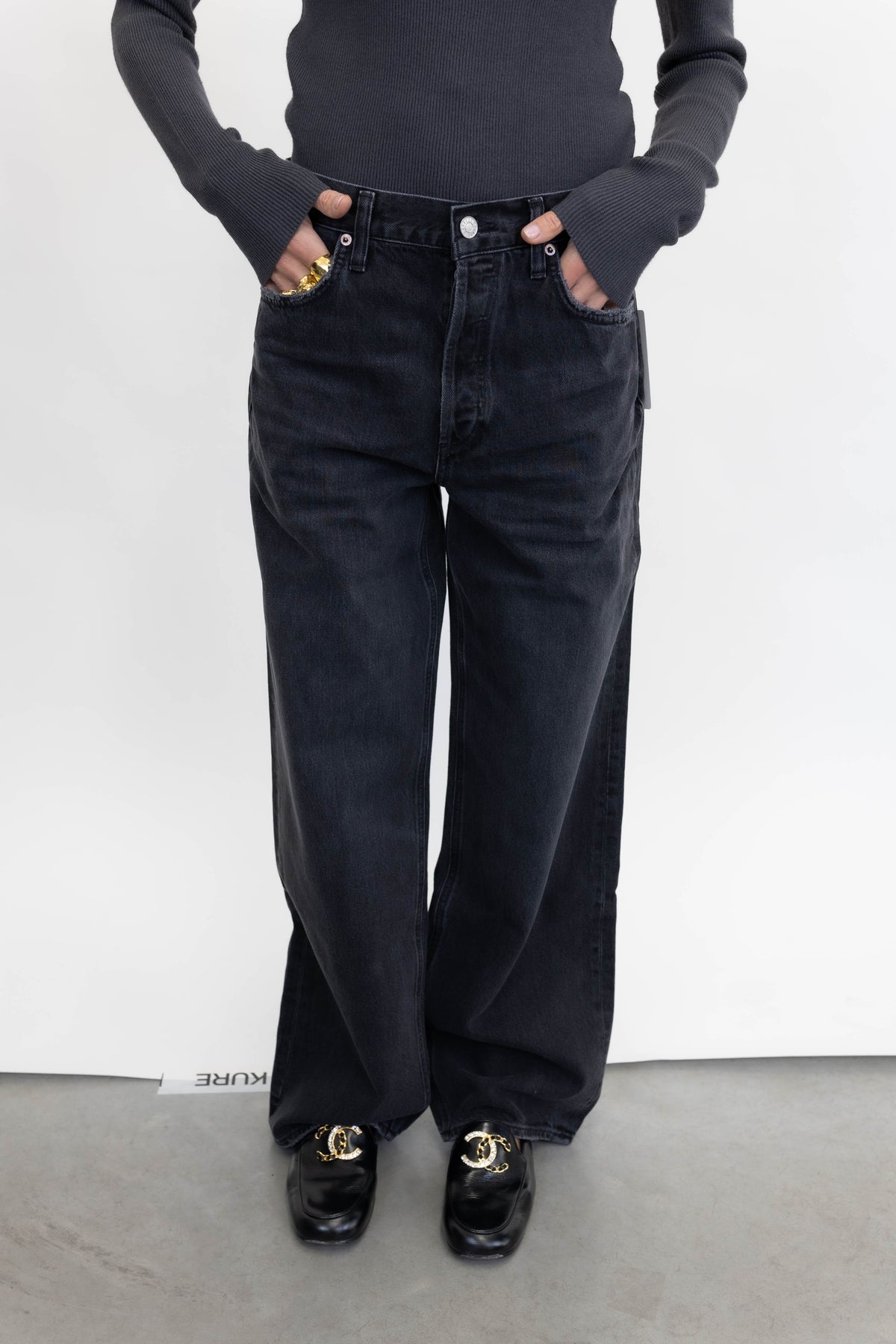 LOW SLUNG BAGGY IN RECESS JEANS AGOLDE