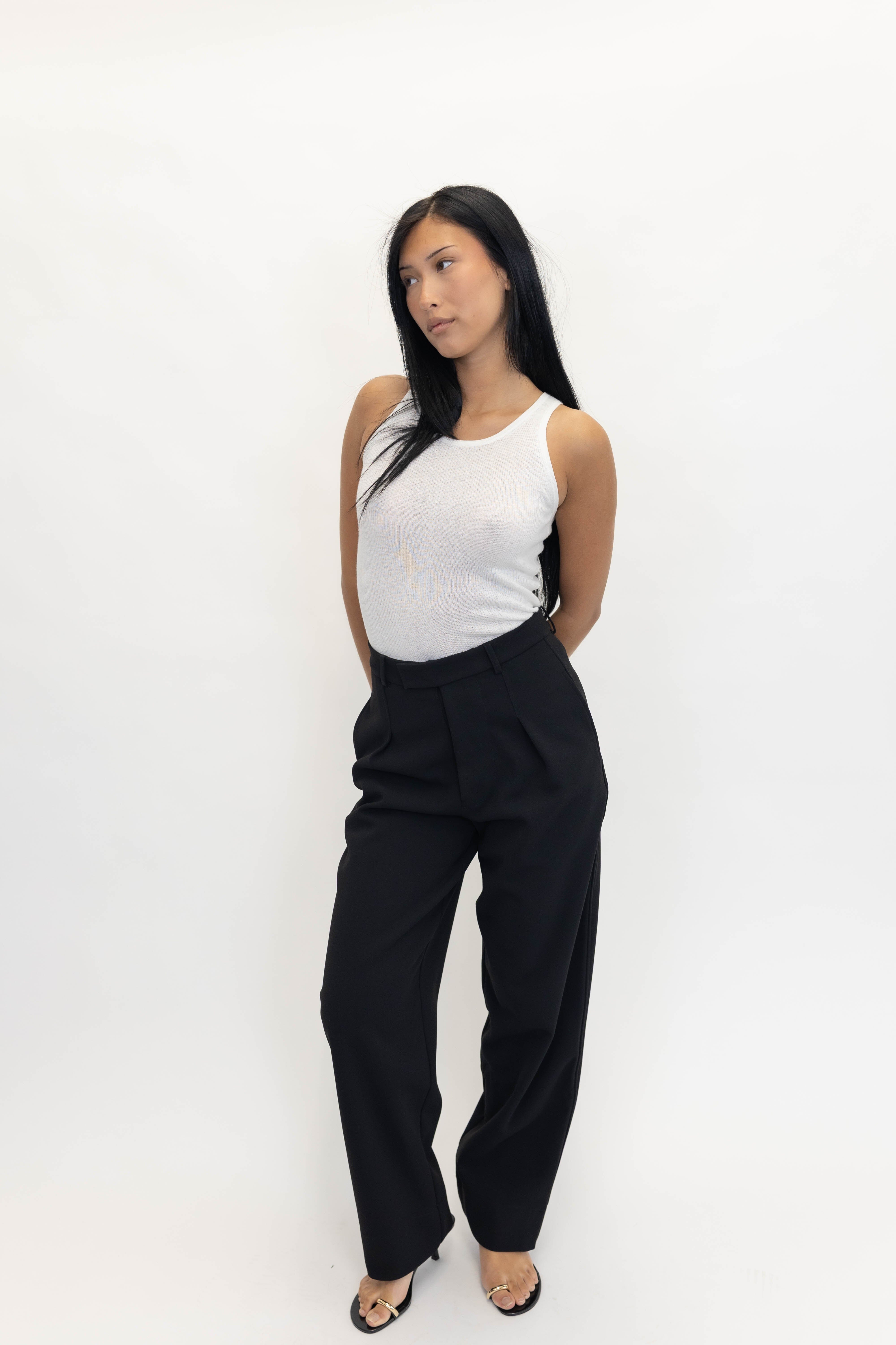 INES FINE RIB TANK TOP TOP ONE & OTHER
