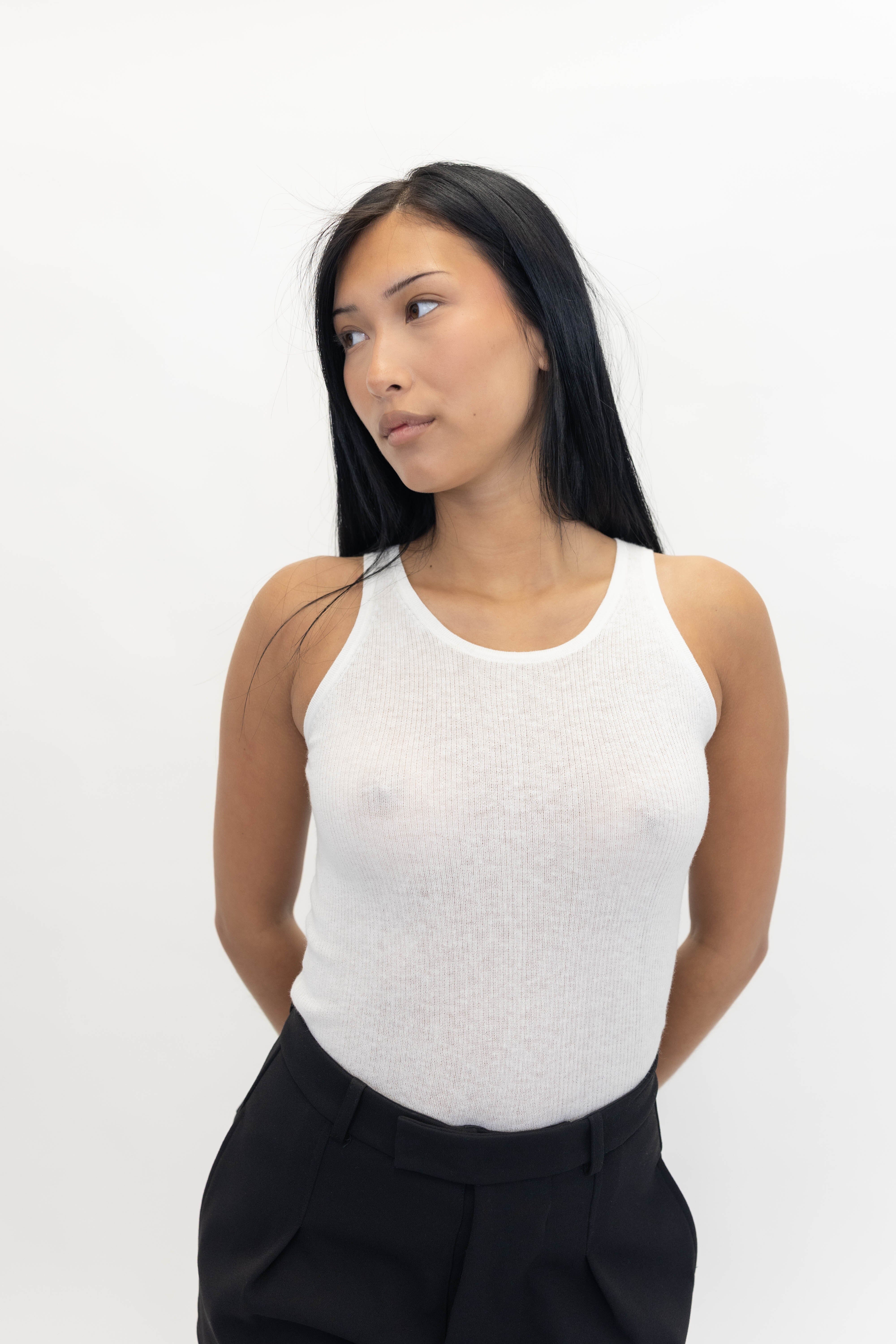 INES FINE RIB TANK TOP TOP ONE & OTHER