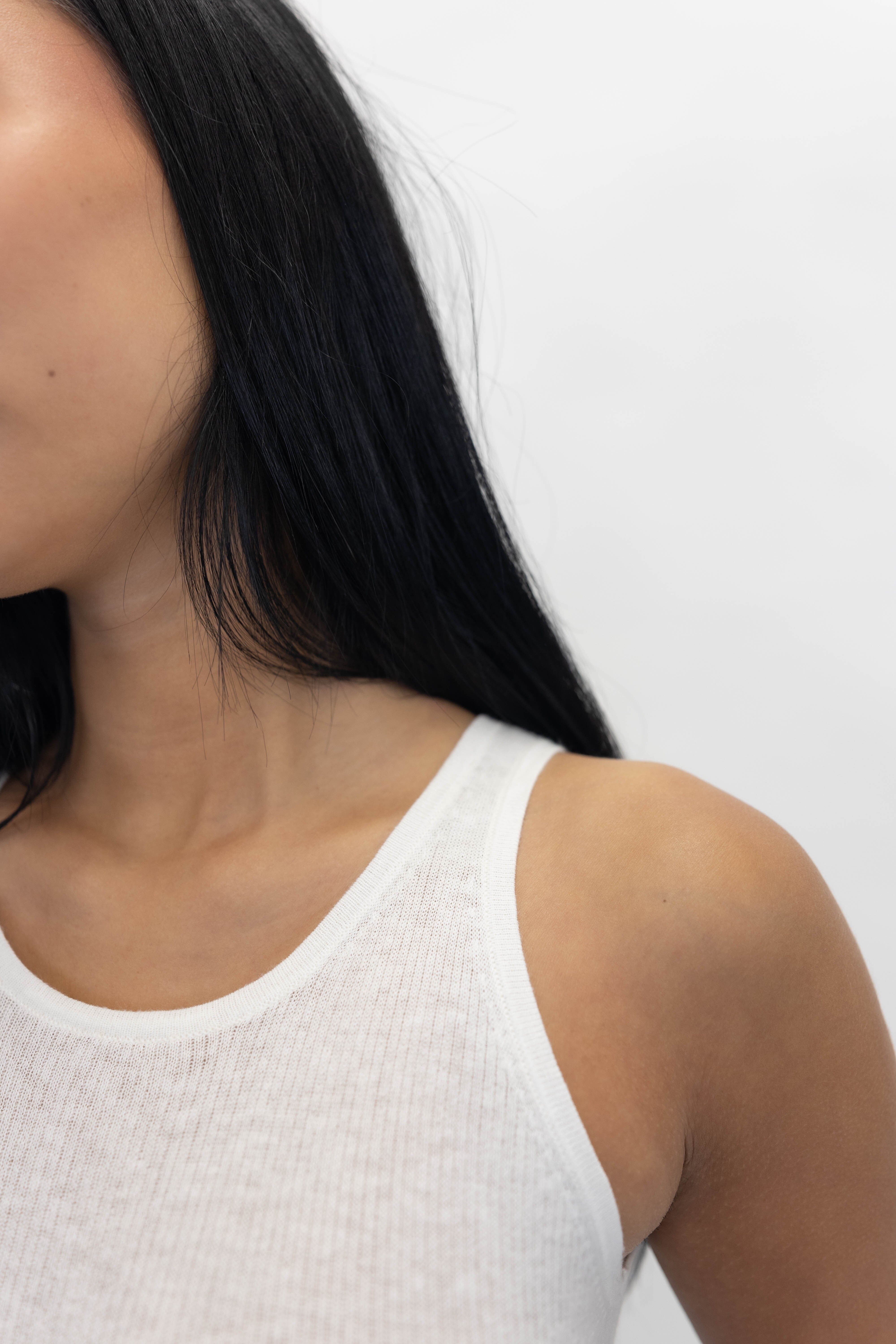 INES FINE RIB TANK TOP TOP ONE & OTHER