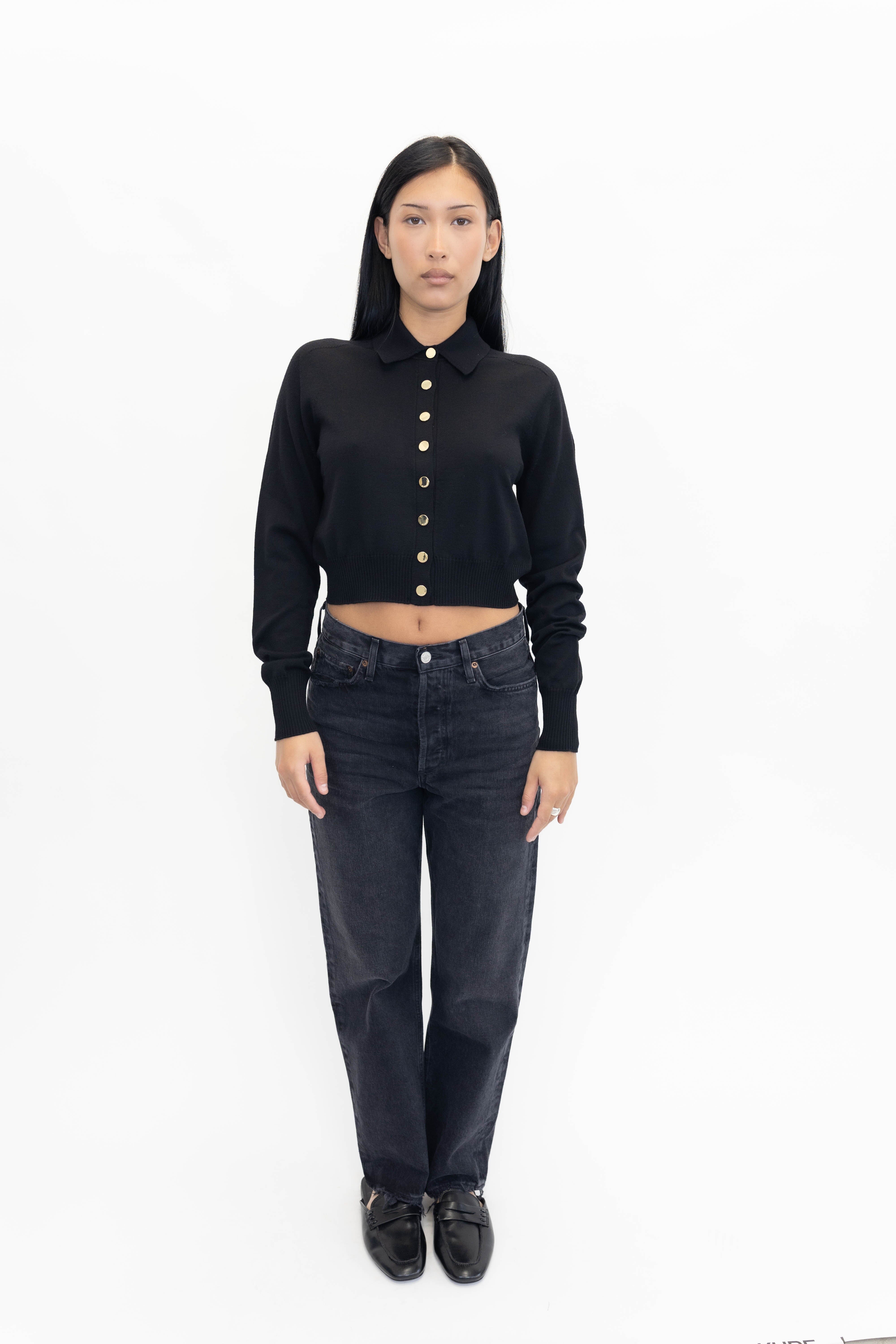90’S MID RISE STRAIGHT IN TAR JEANS AGOLDE
