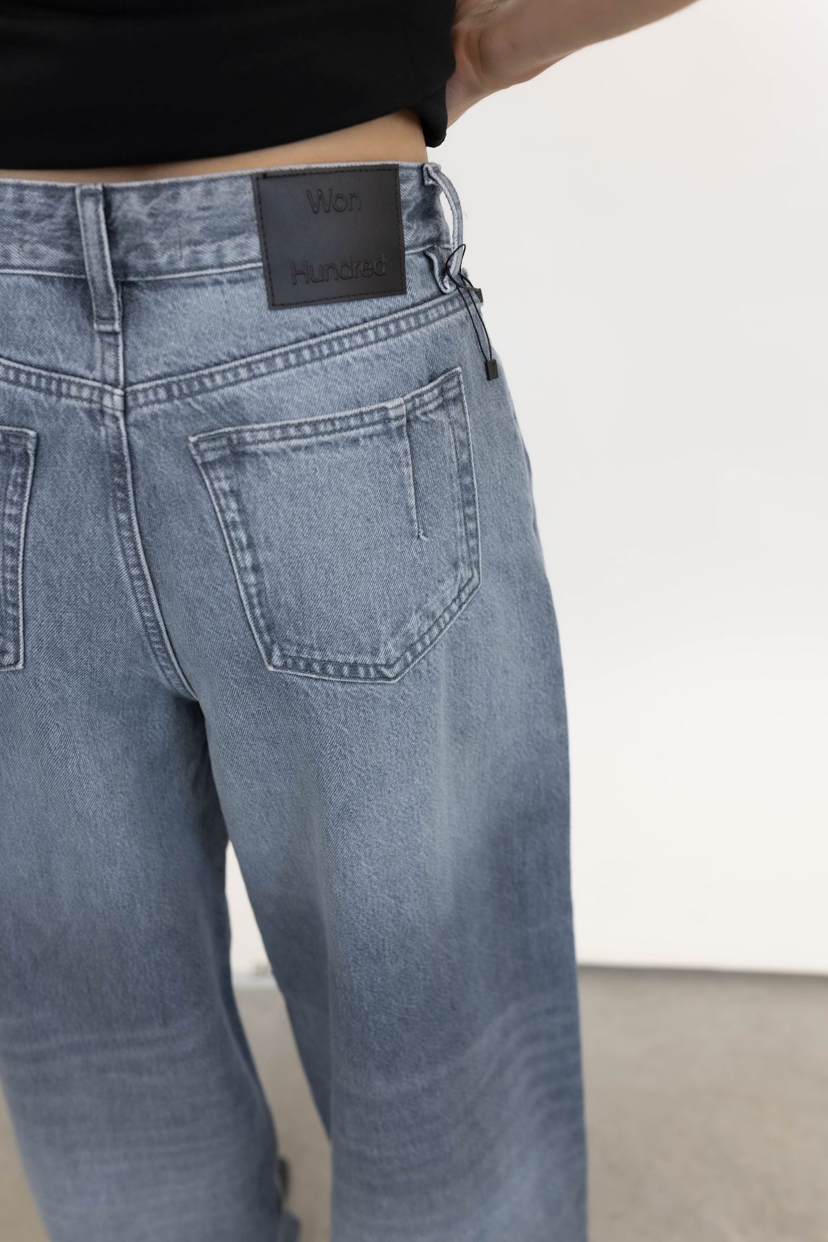 LYON JEANS IN STORMY BLUE JEANS WON HUNDRED