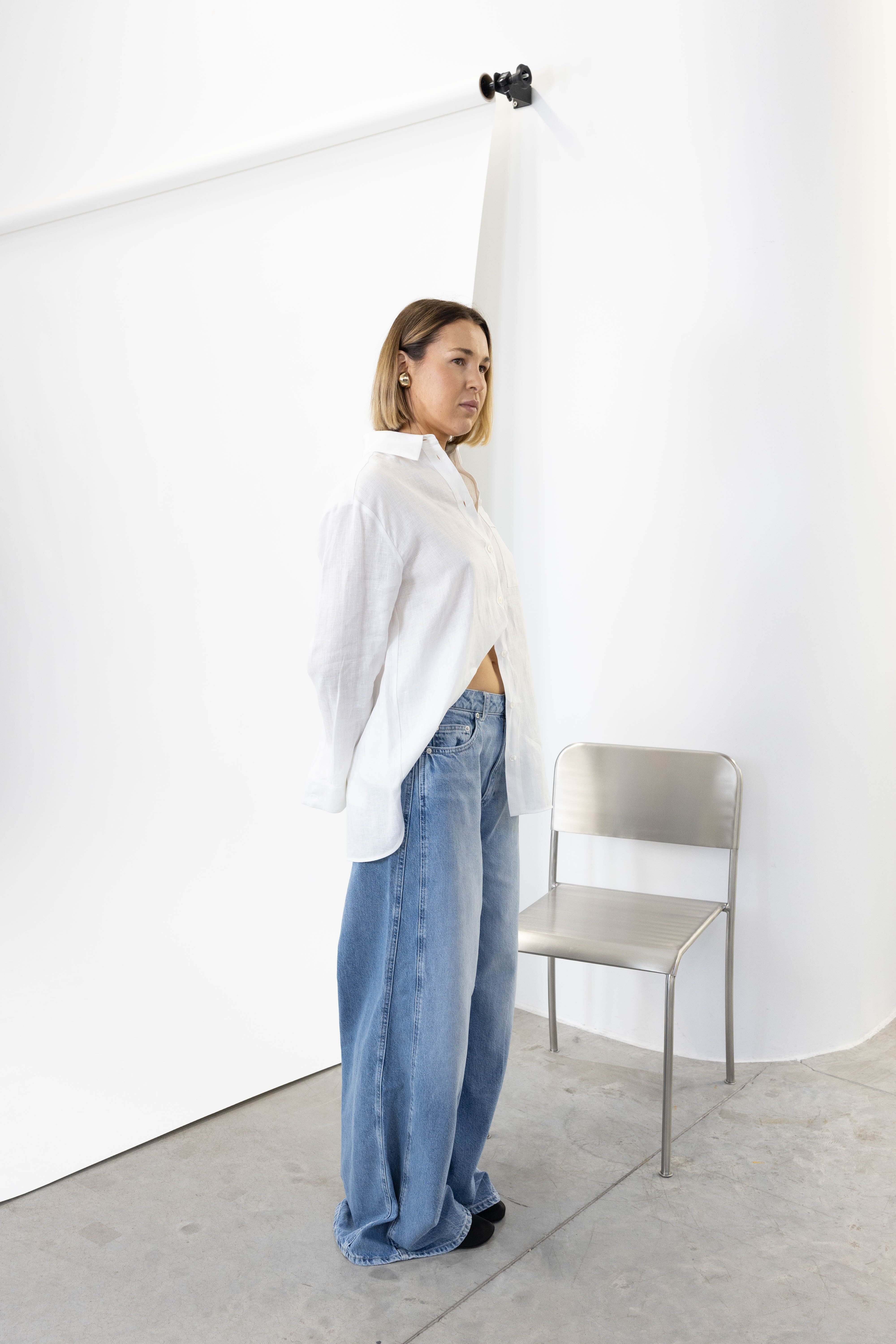 FILO LINEN SHIRT IN WHITE SHIRT MAXMARA