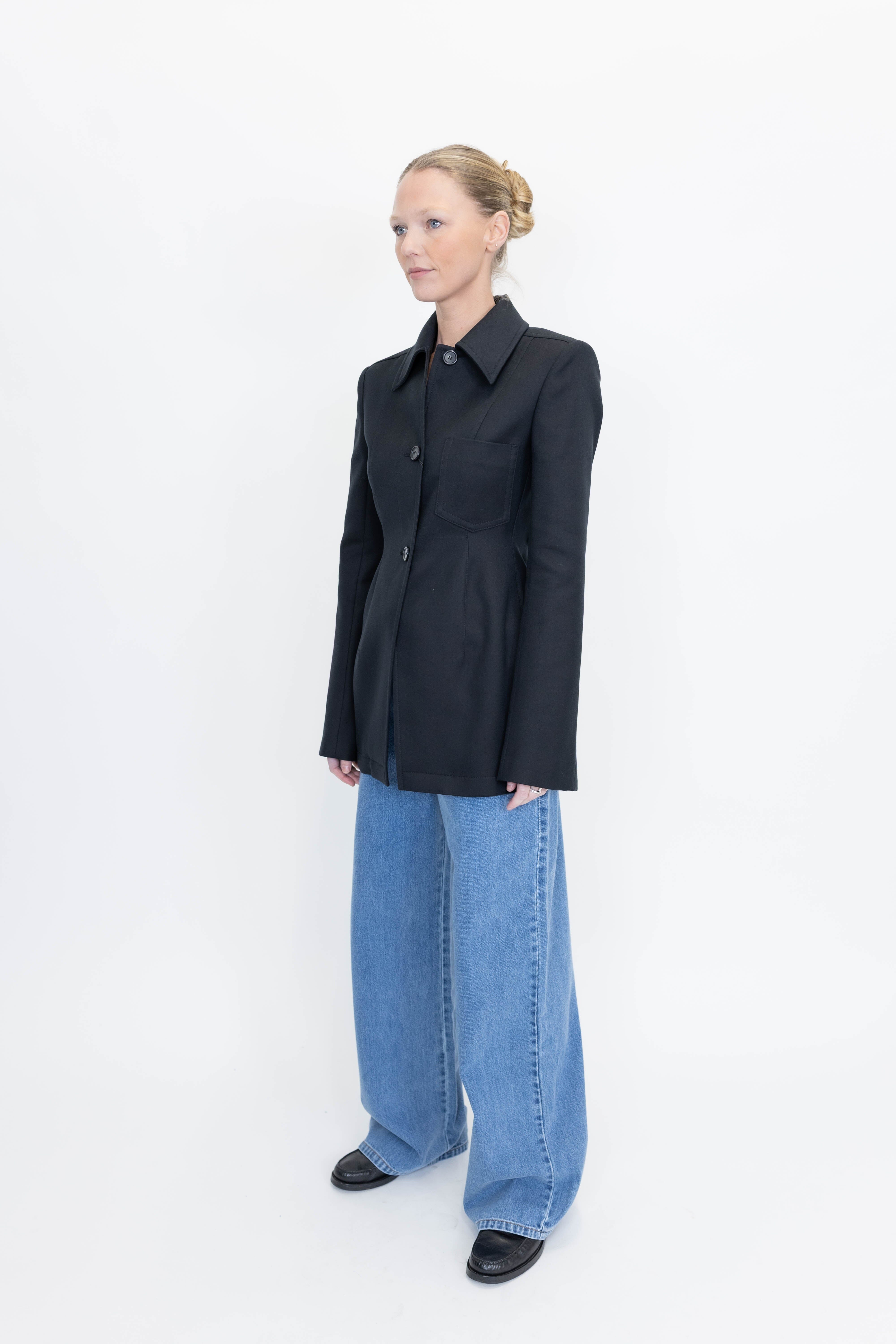 OTTELIA BLAZER IN BLACK BLAZER MAXMARA
