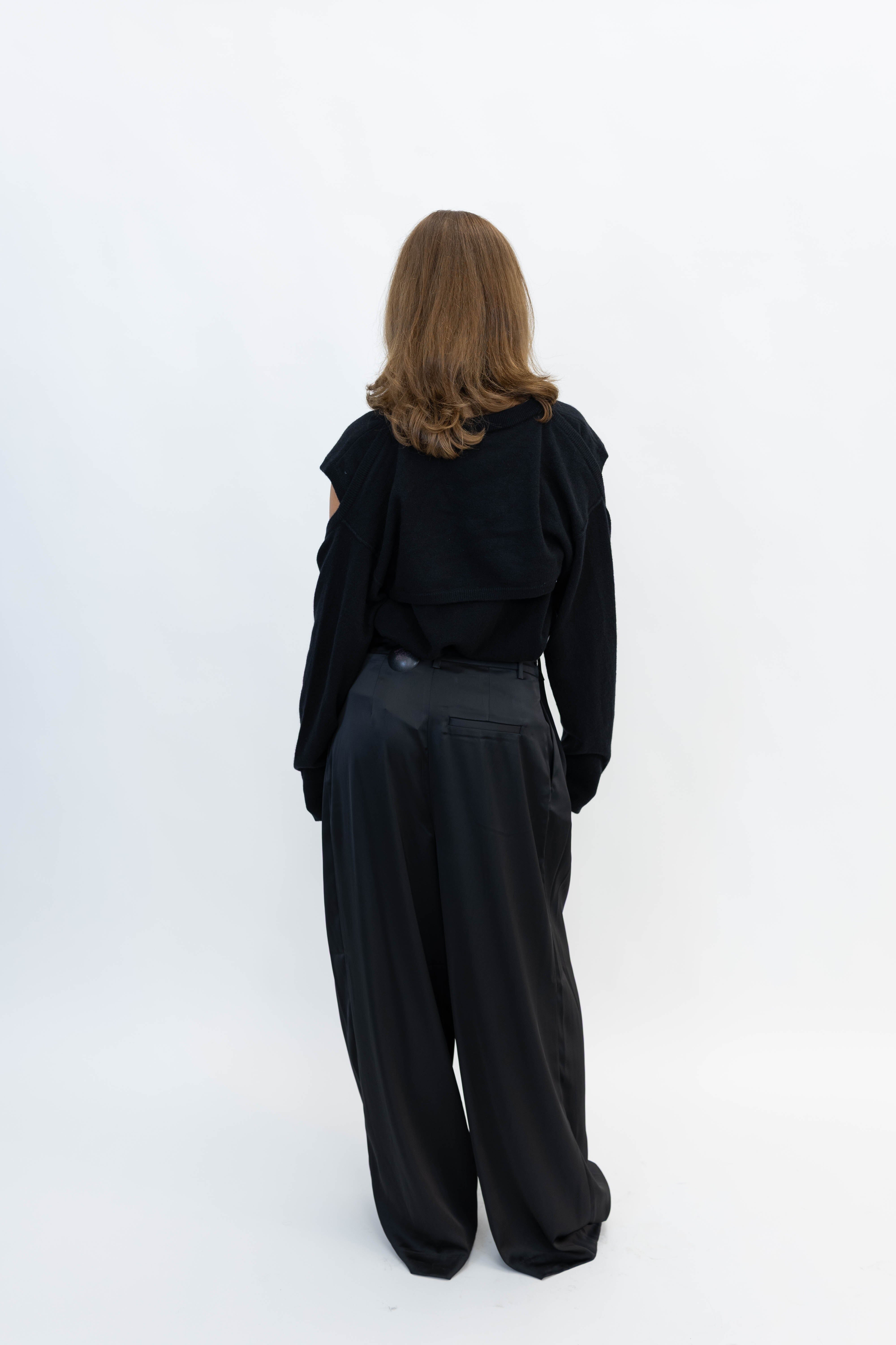 RUE PANTS IN BLACK PANTS GESTUZ