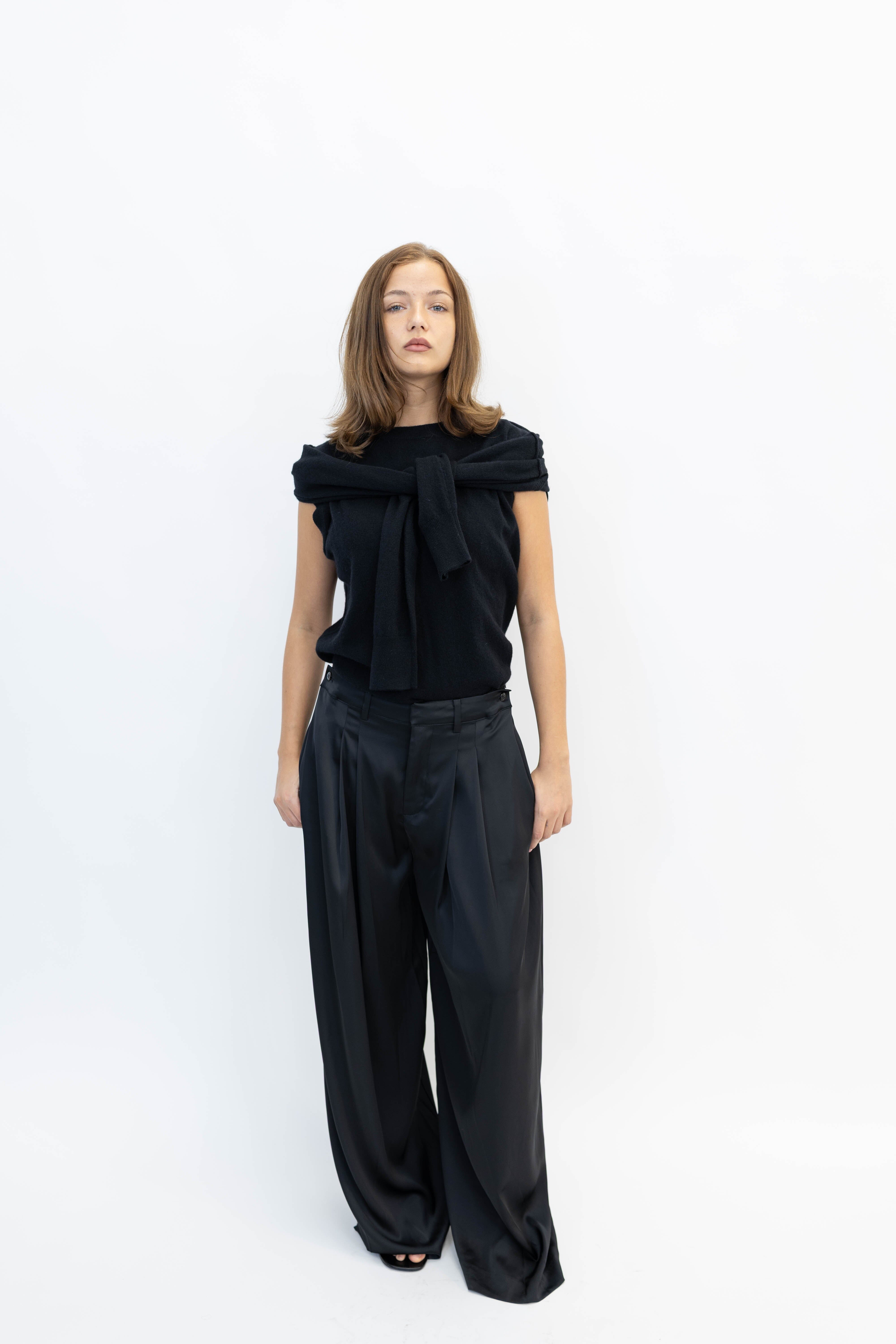 RUE PANTS IN BLACK PANTS GESTUZ