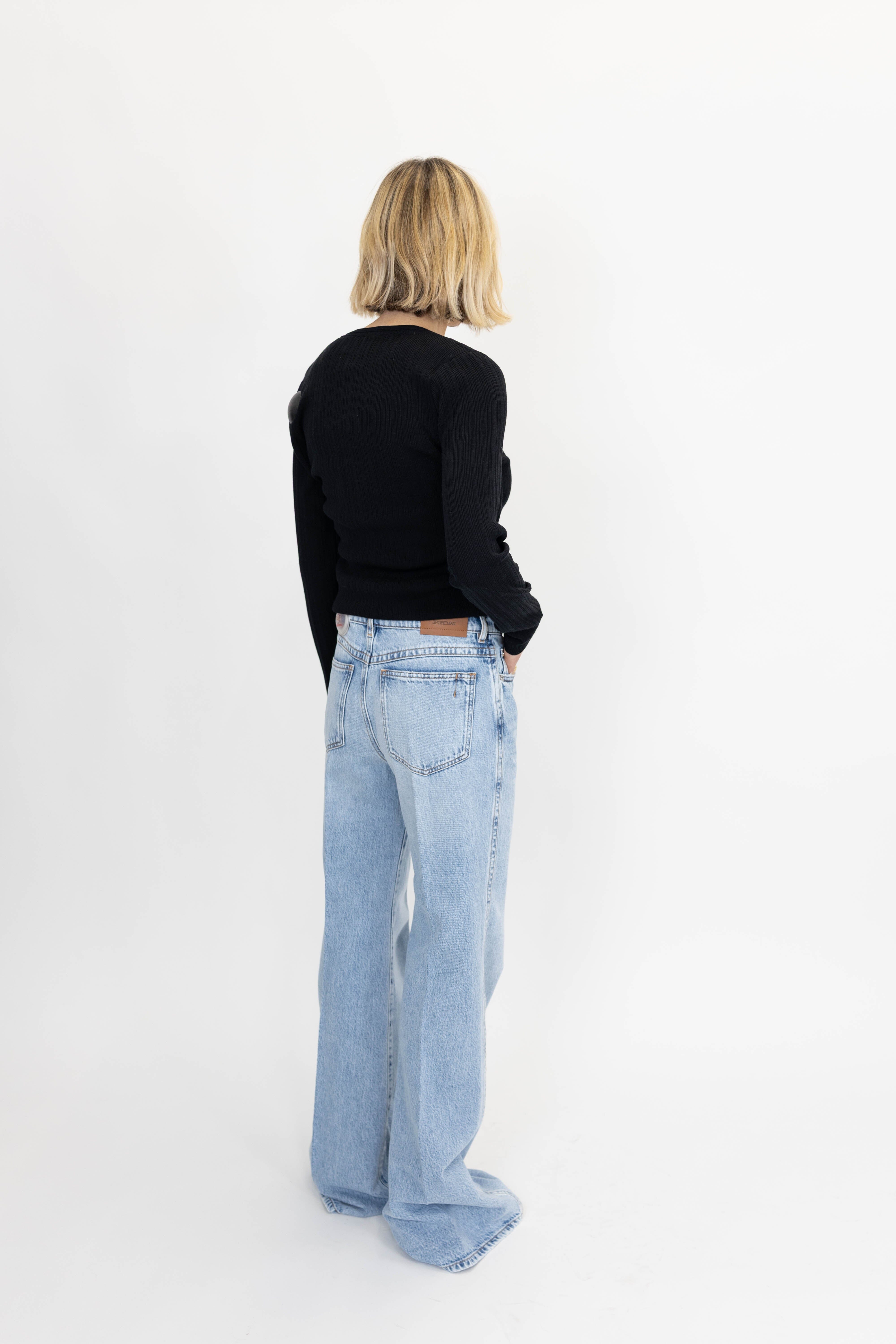 ZERO JEANS IN LIGHT BLUE JEANS MAXMARA