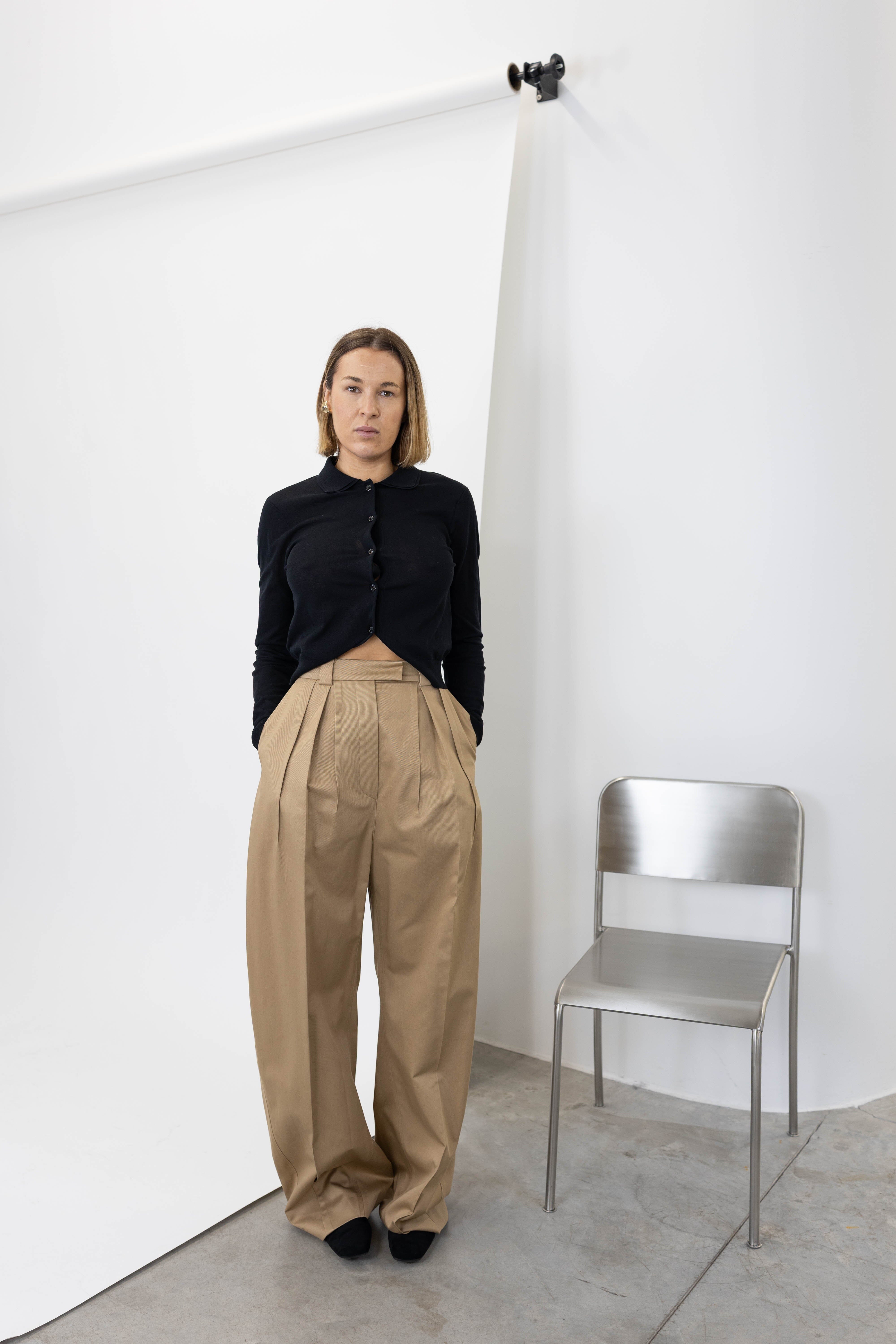 PREMA SUPERFINE KNIT IN BLACK KNIT NANUSHKA