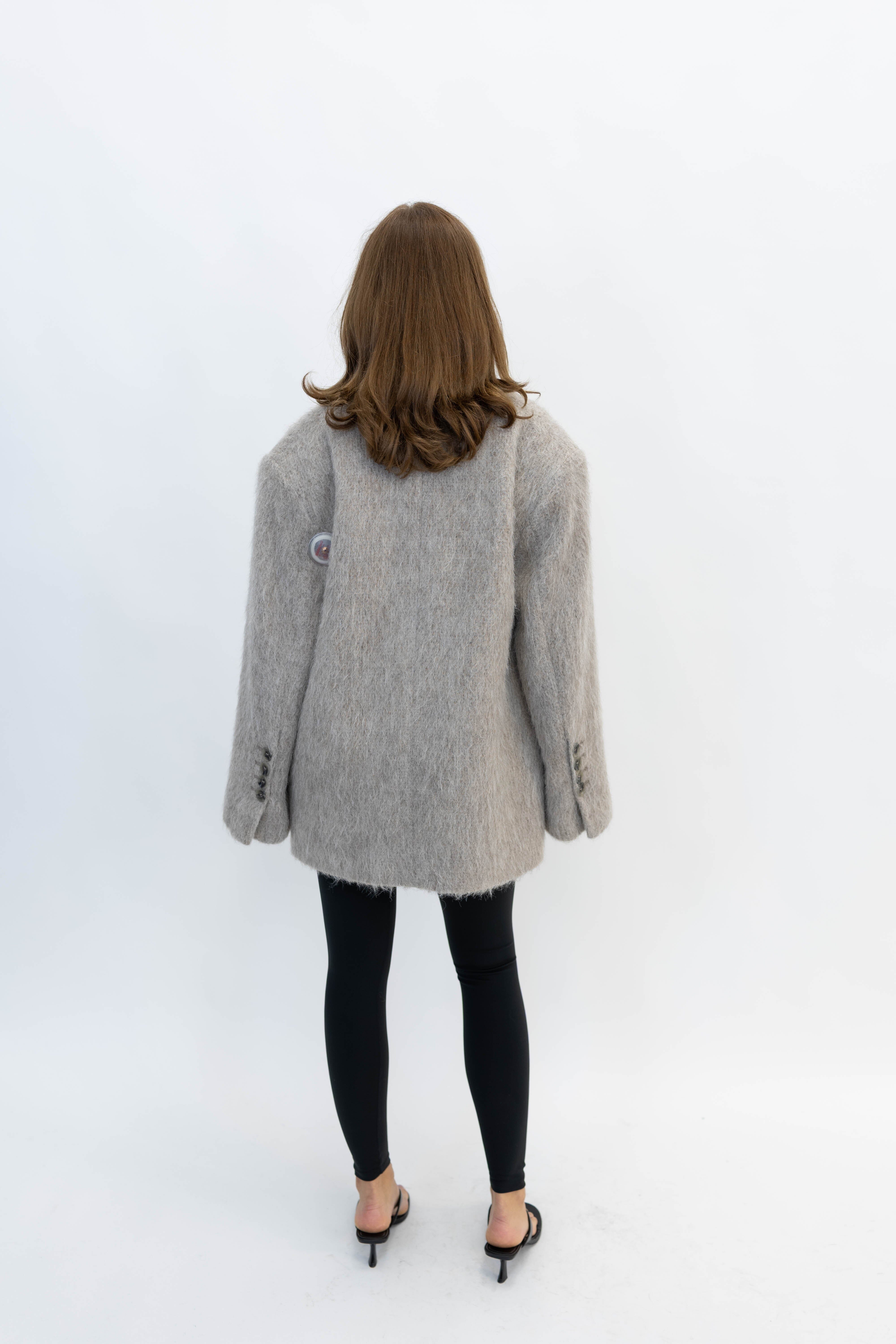 BIENA BLAZER IN COBLESTONE BLAZER BY MALENE BIRGER