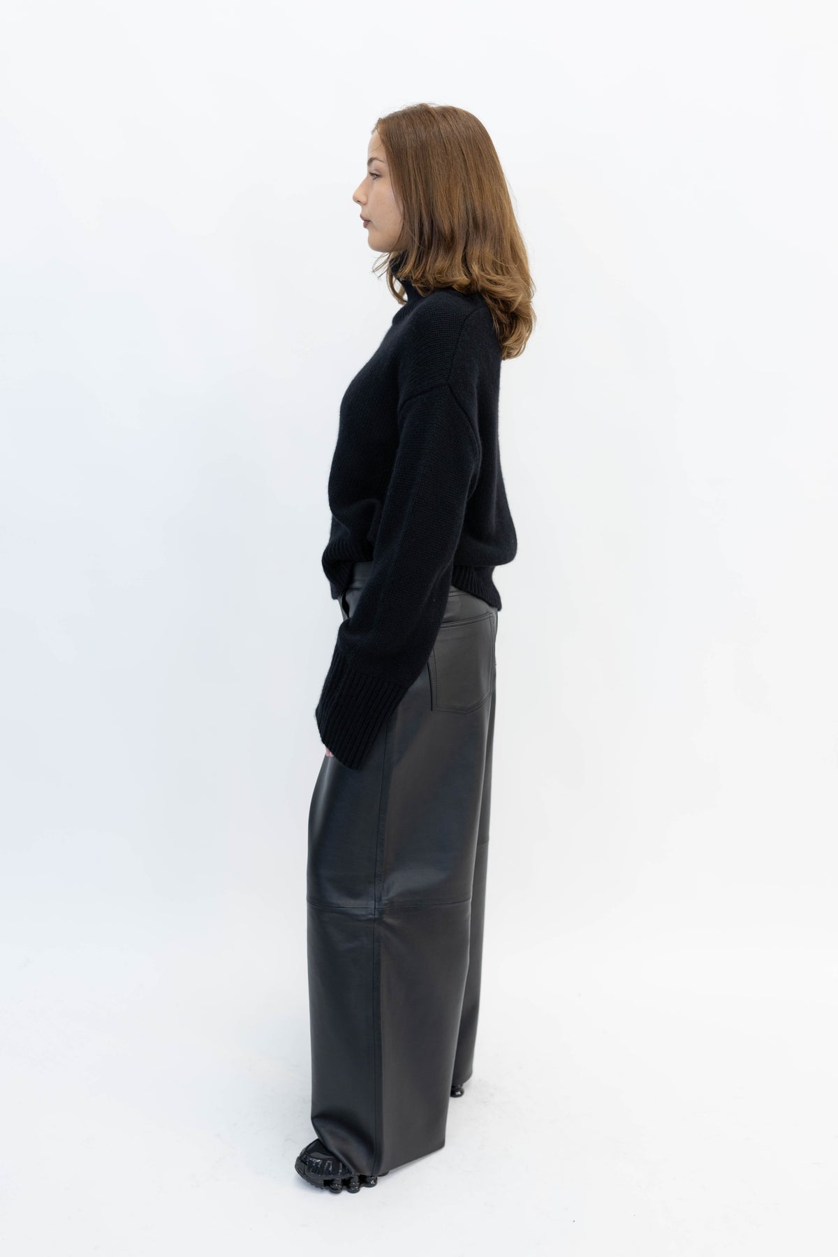 BETHANY LEATHER PANTS BLACK PANT HAIKURE
