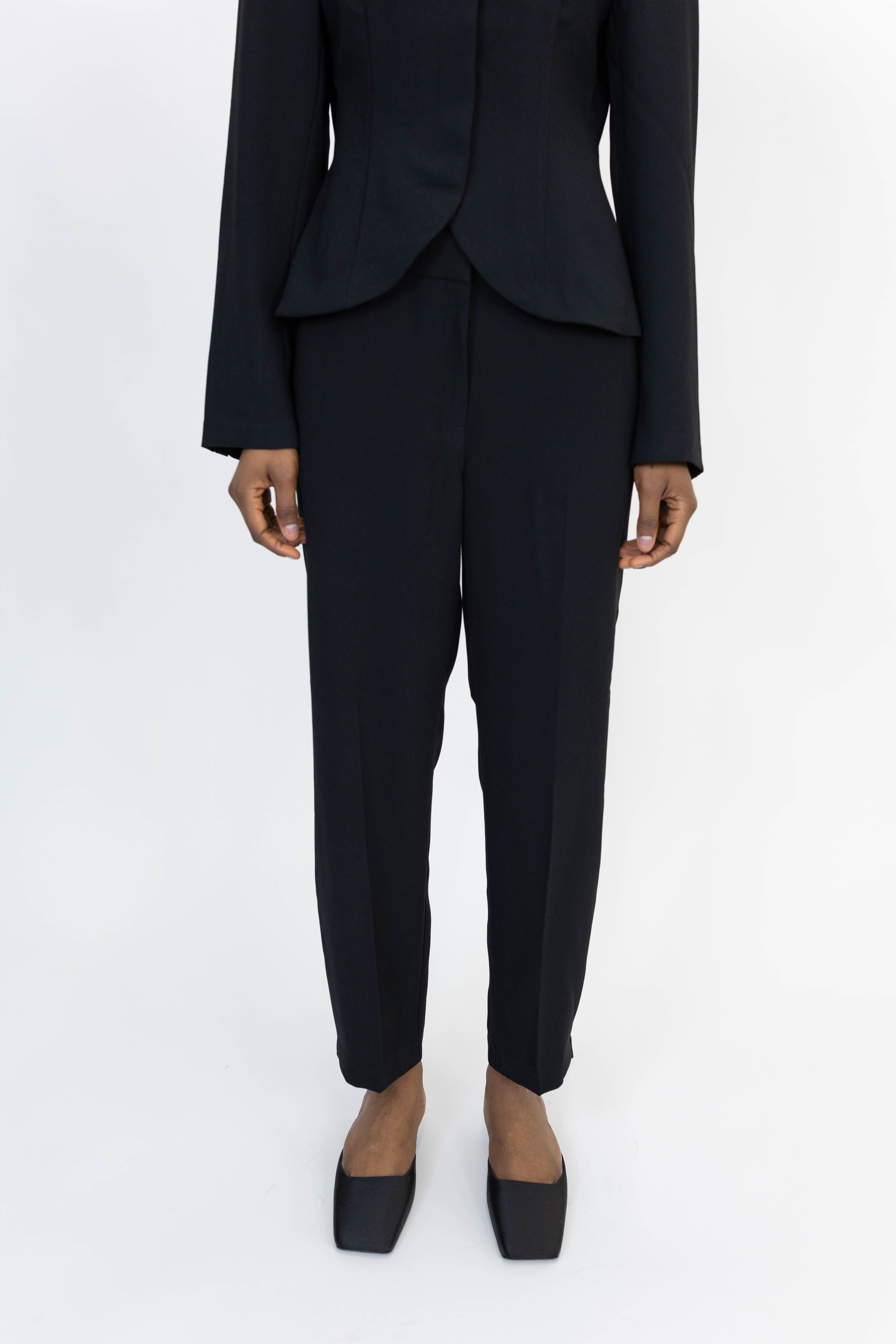 BERGIO TROUSERS IN BLACK PANTS STYLEIN
