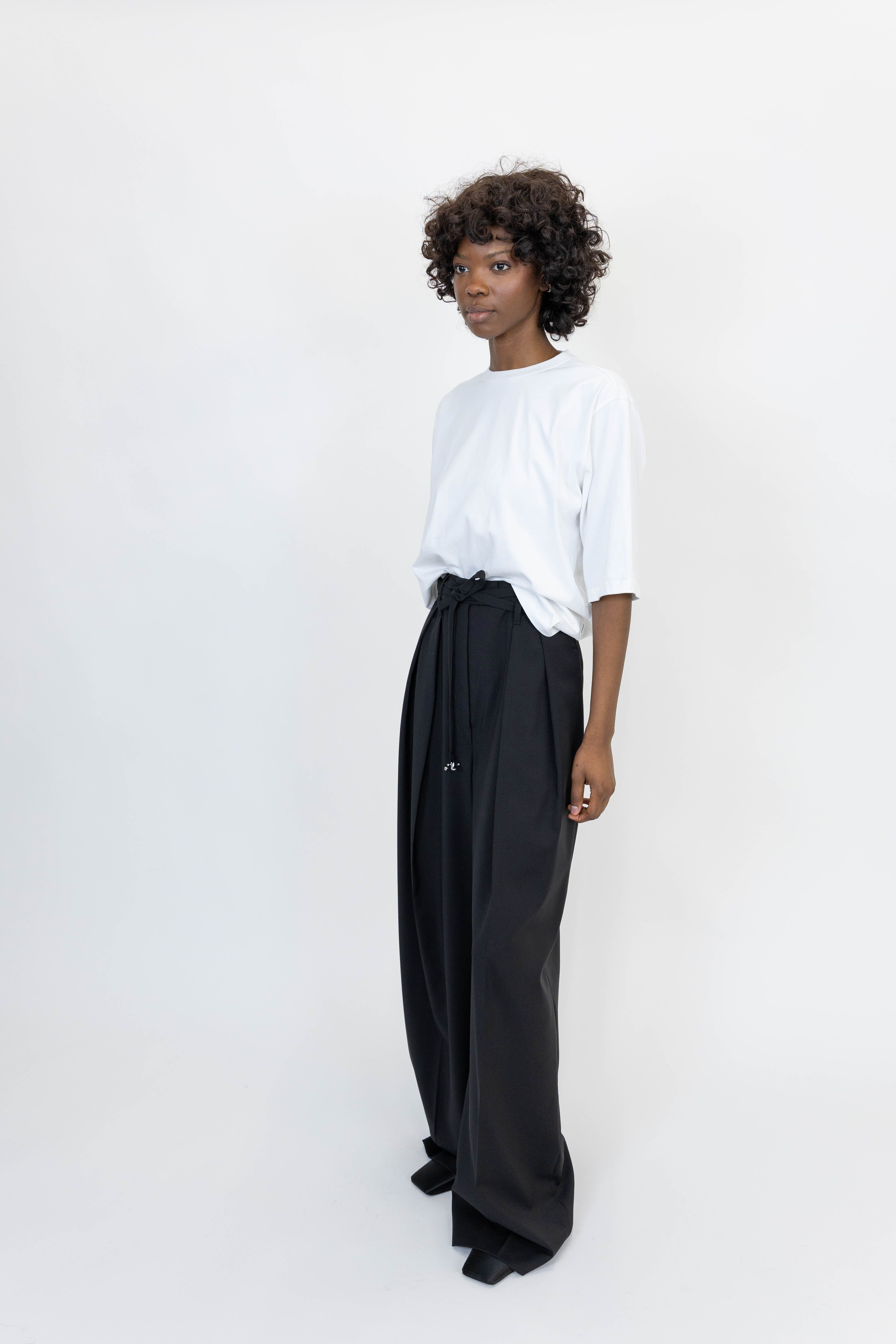 BAUTTA PANTS IN BLACK PANTS MAXMARA