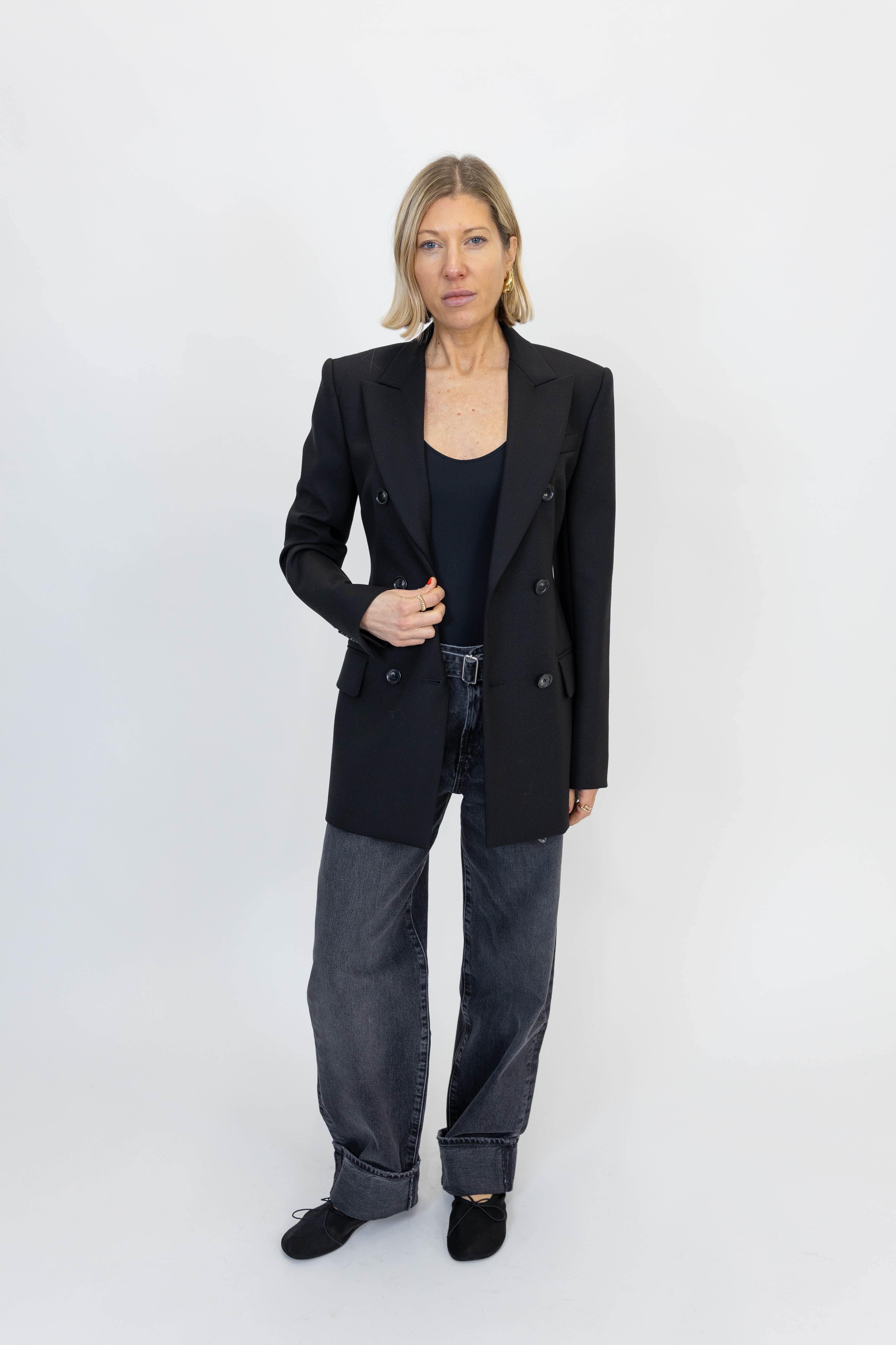 GELLY BLAZER IN BLACK MAXMARA