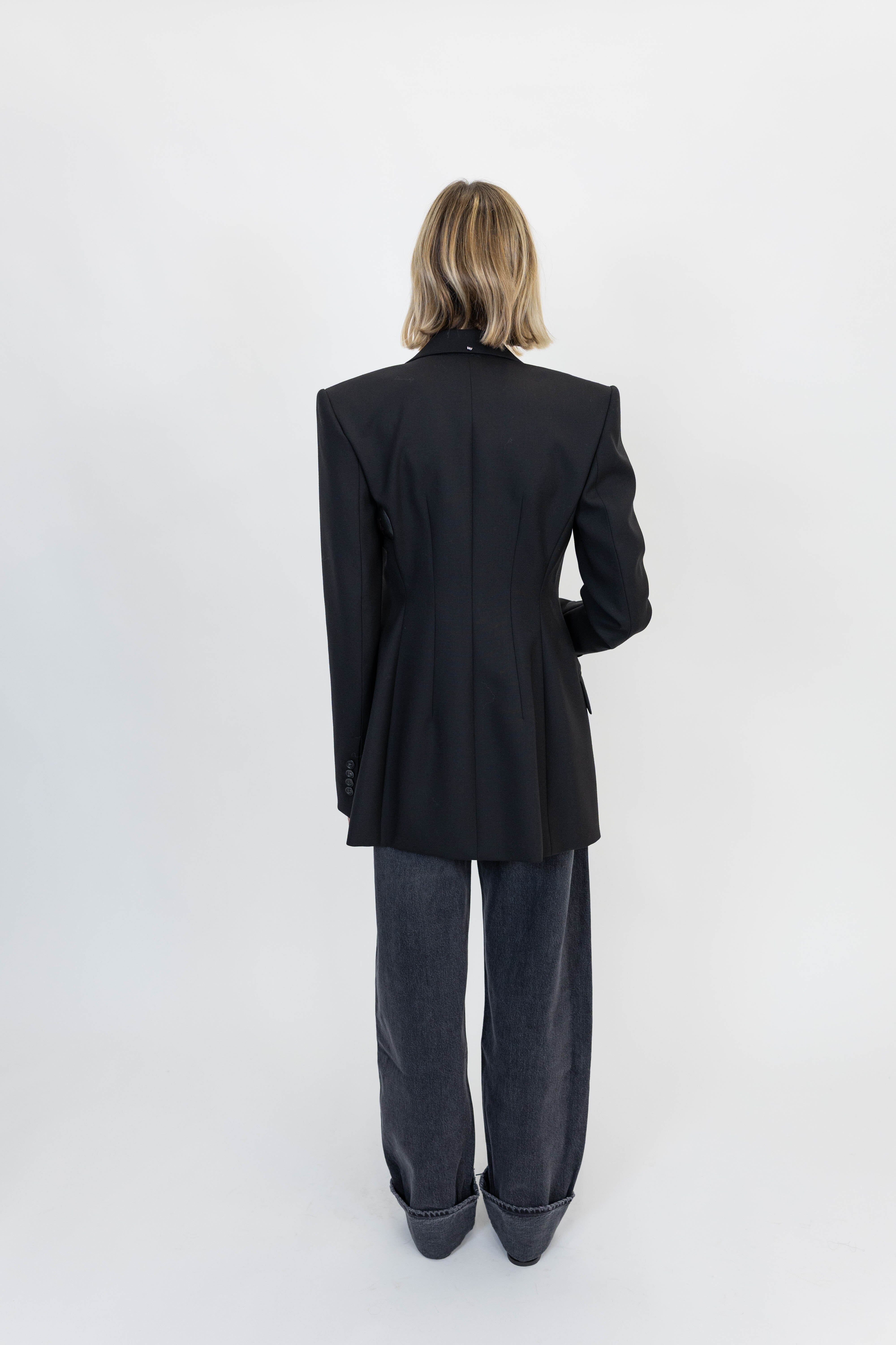 GELLY BLAZER IN BLACK MAXMARA