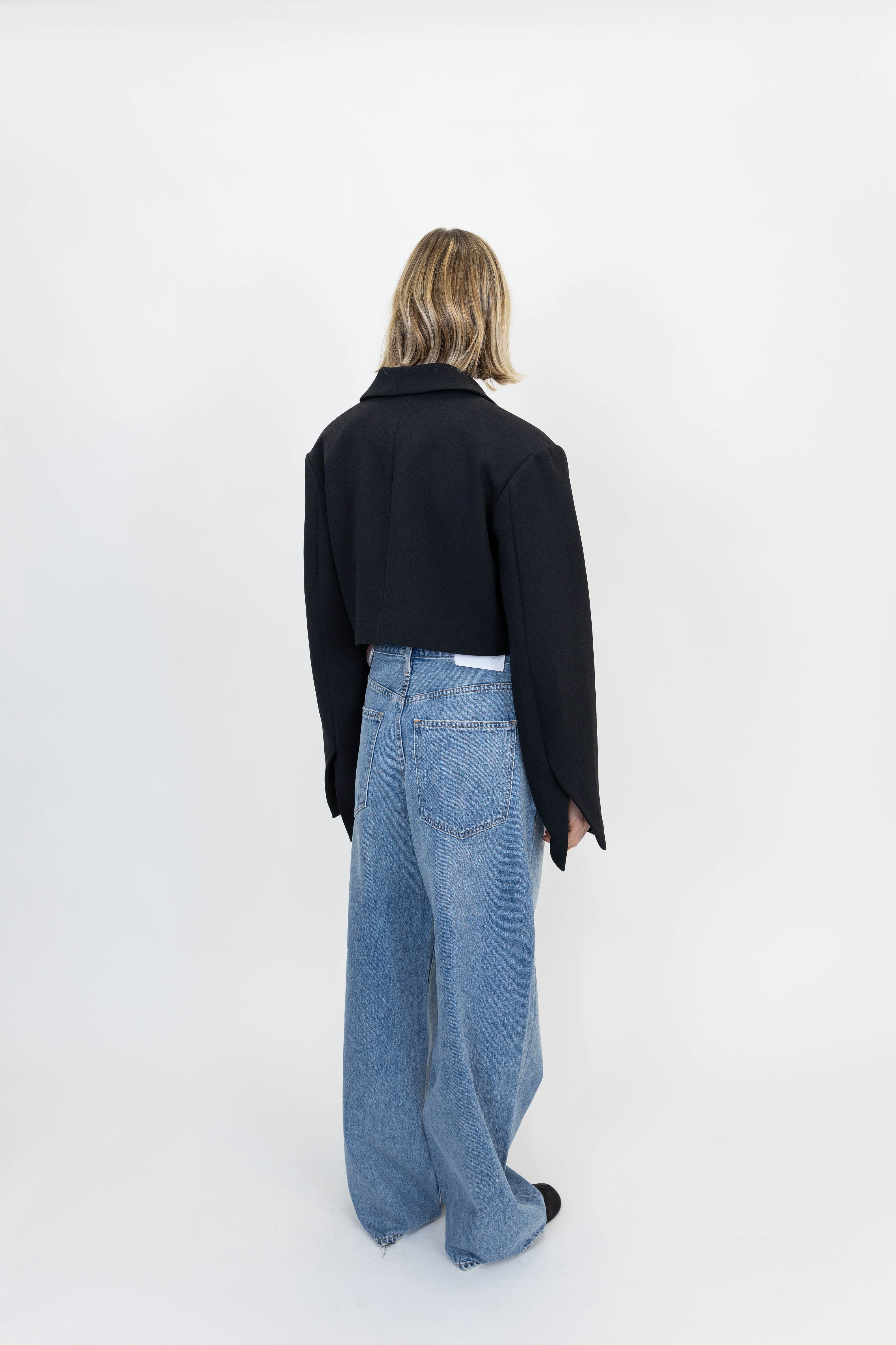 VANA FOLD JEAN IN MANTRA JEANS AGOLDE