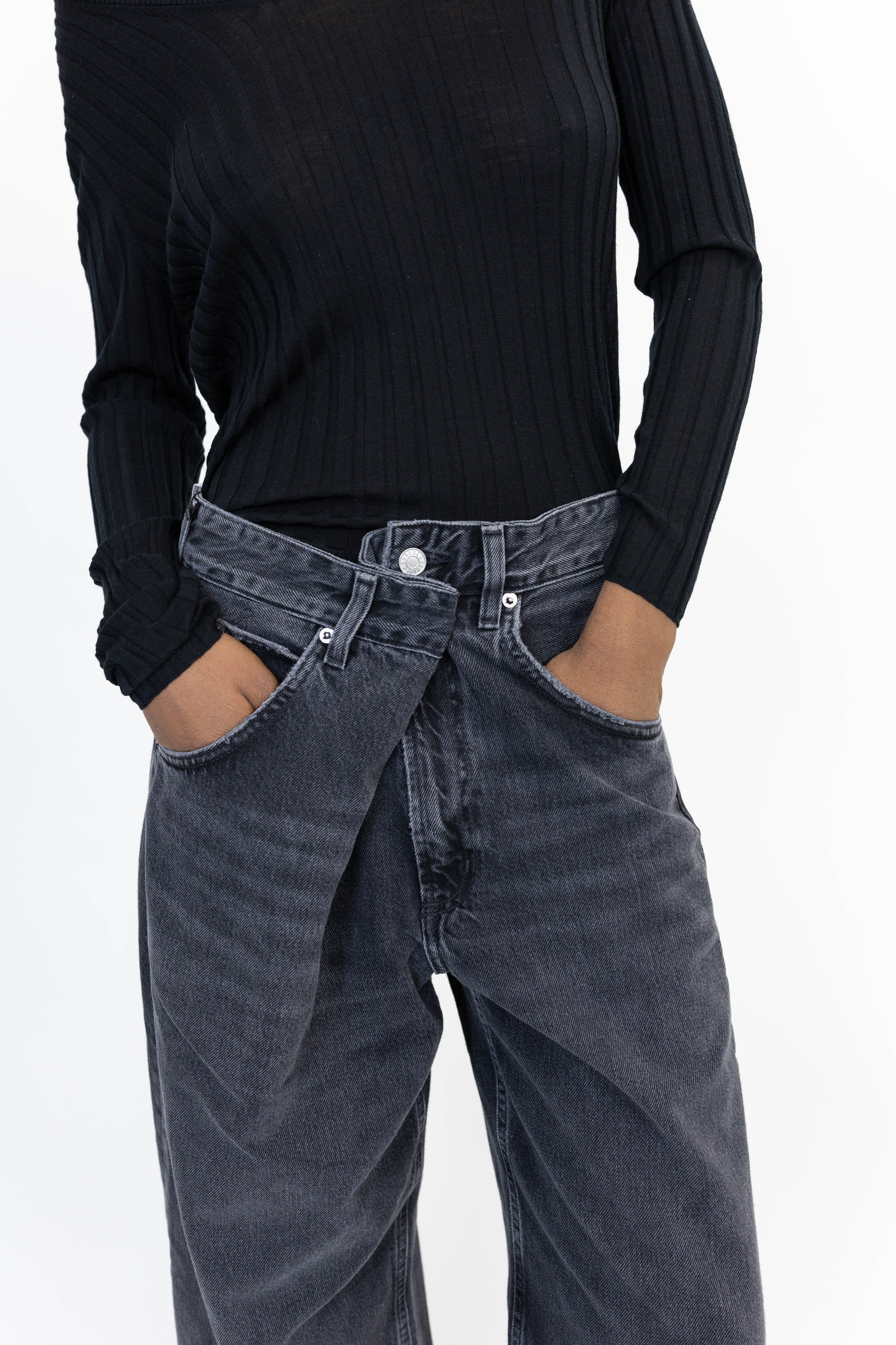 VANA FOLD JEAN IN ARCANE JEANS AGOLDE