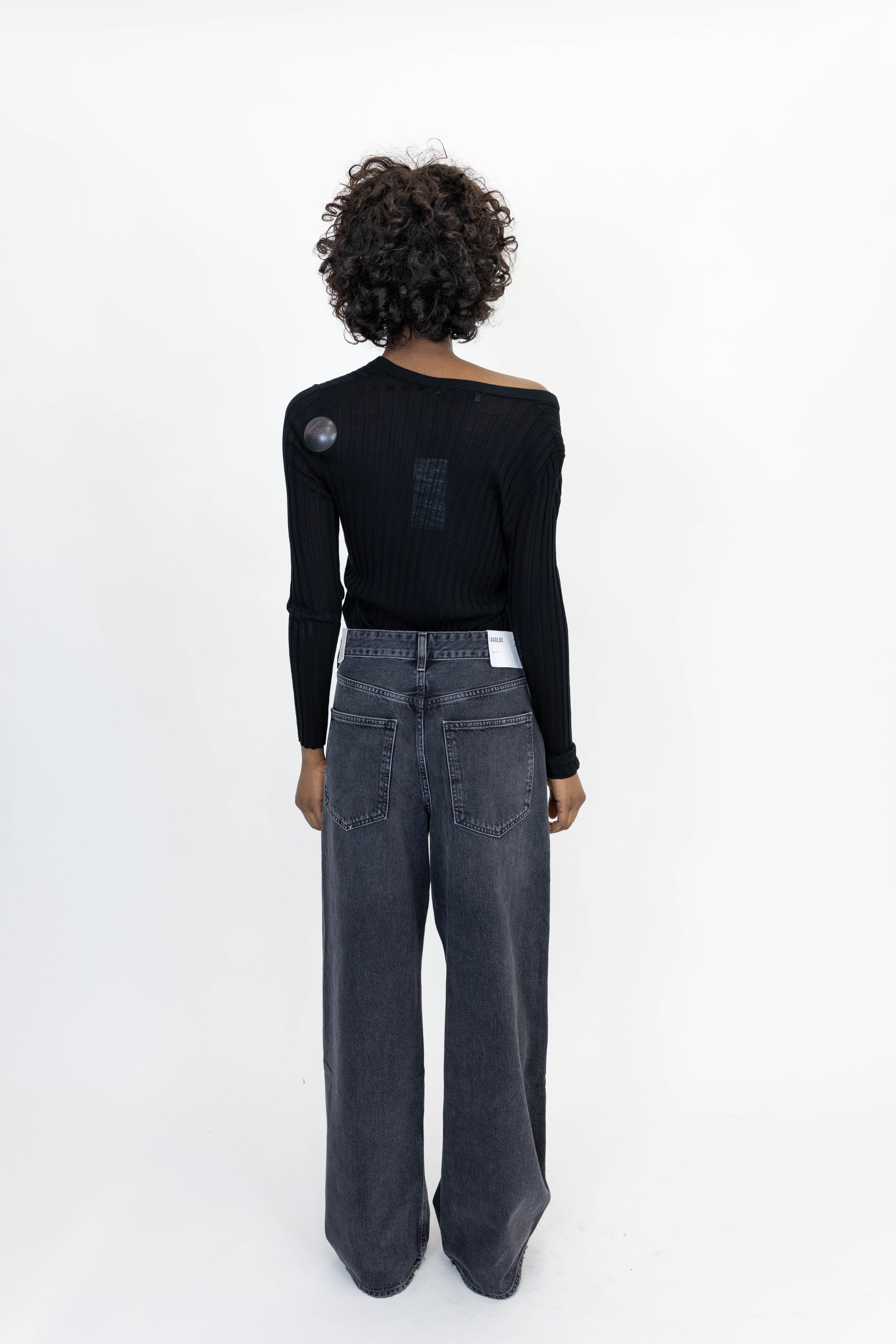 VANA FOLD JEAN IN ARCANE JEANS AGOLDE