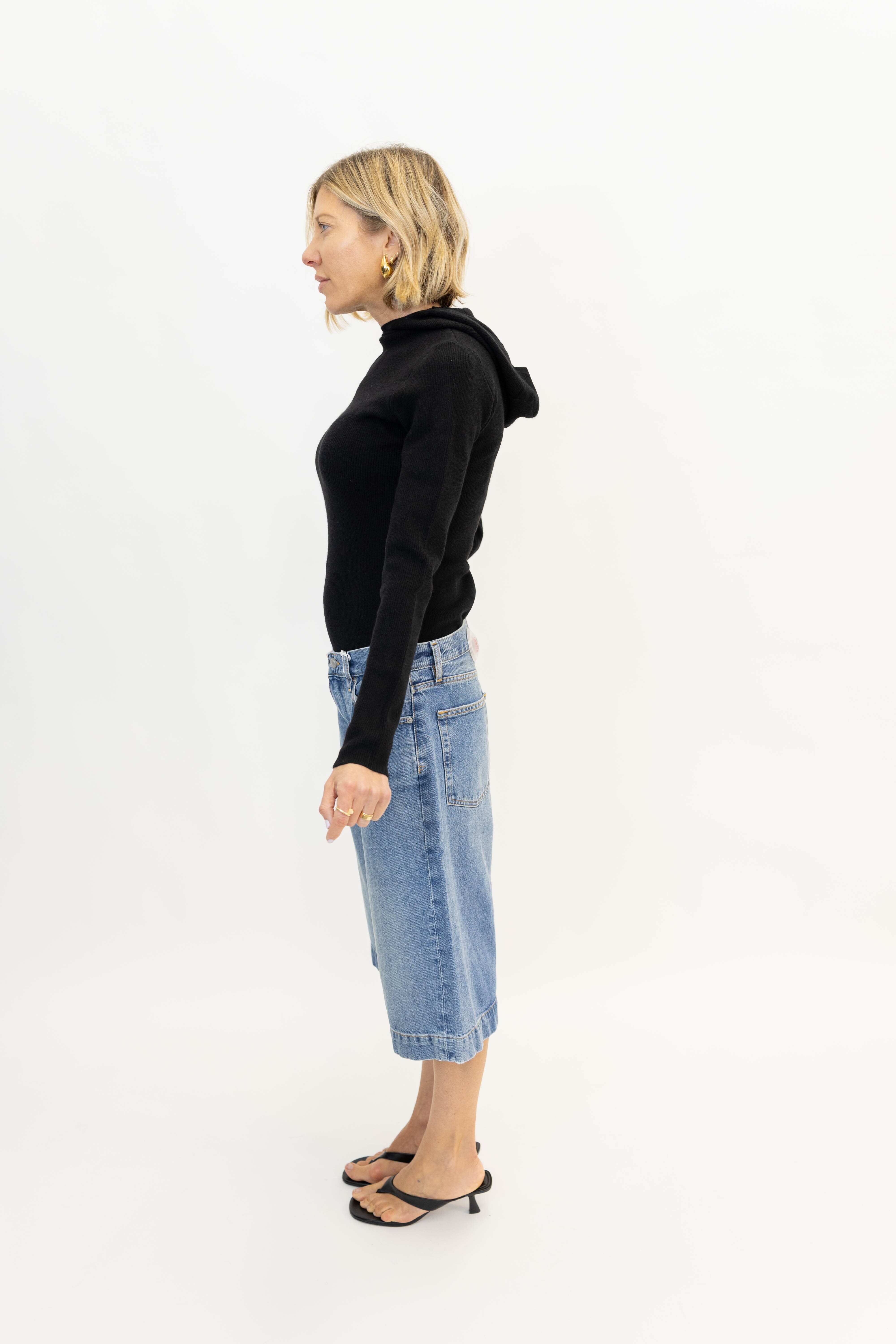FRAME x AMELIA GRAY-THE JORT BERMUDA IN LILT SHORT FRAME