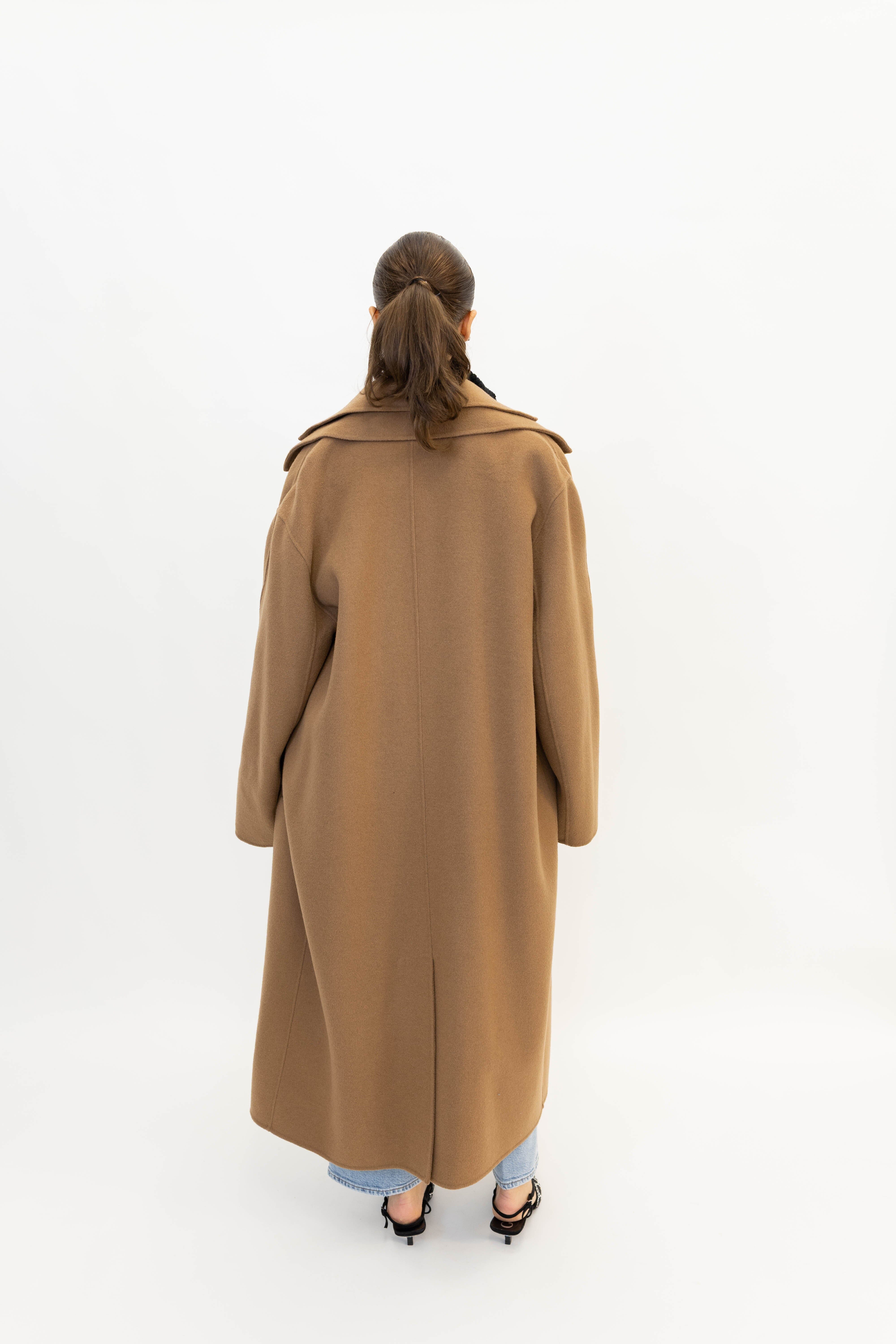 DOUBLE-FACED WOOL COAT COAT ROHE