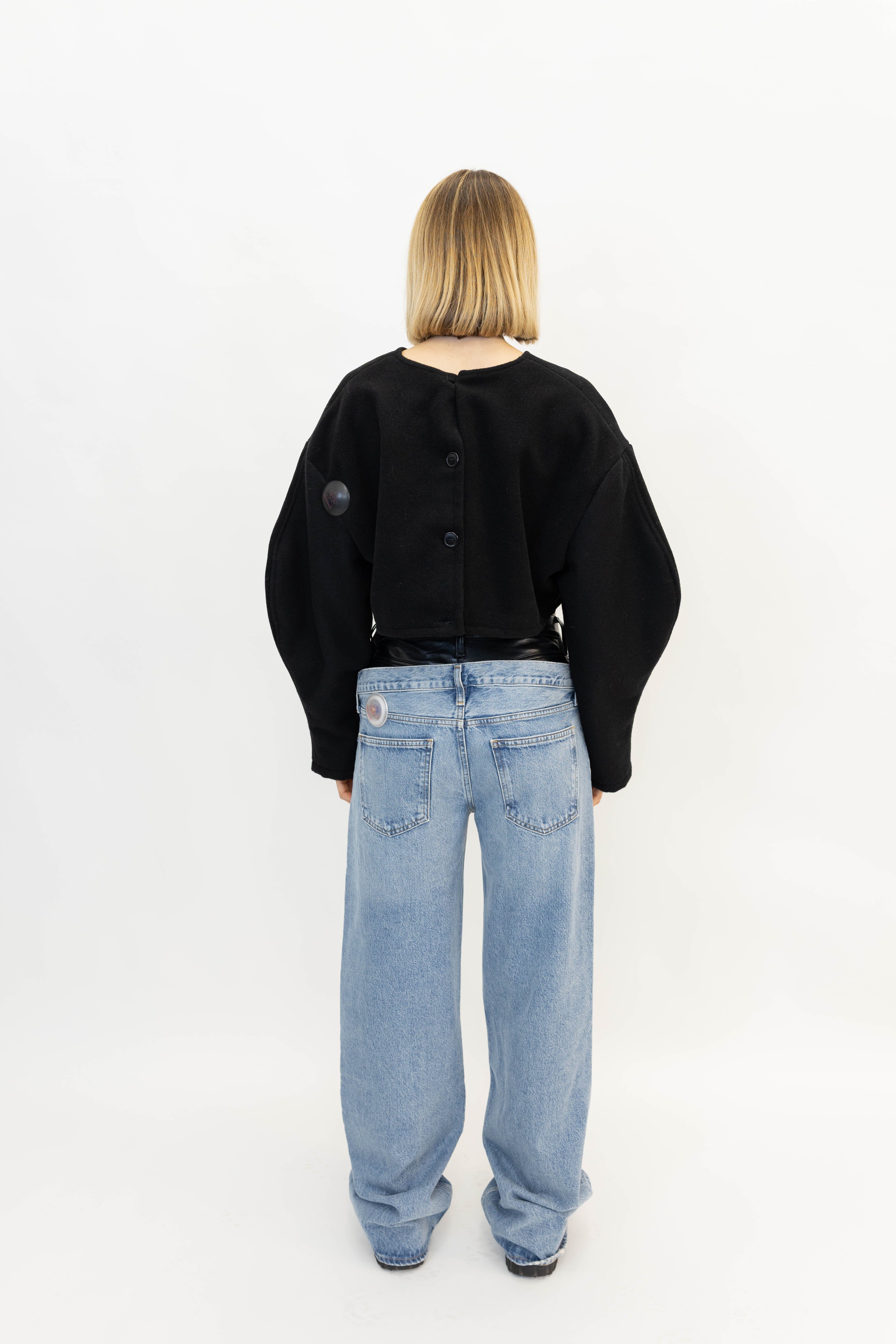 ELSON DOUBLE LAYERS JEAN IN OUTBREAK JEANS AGOLDE