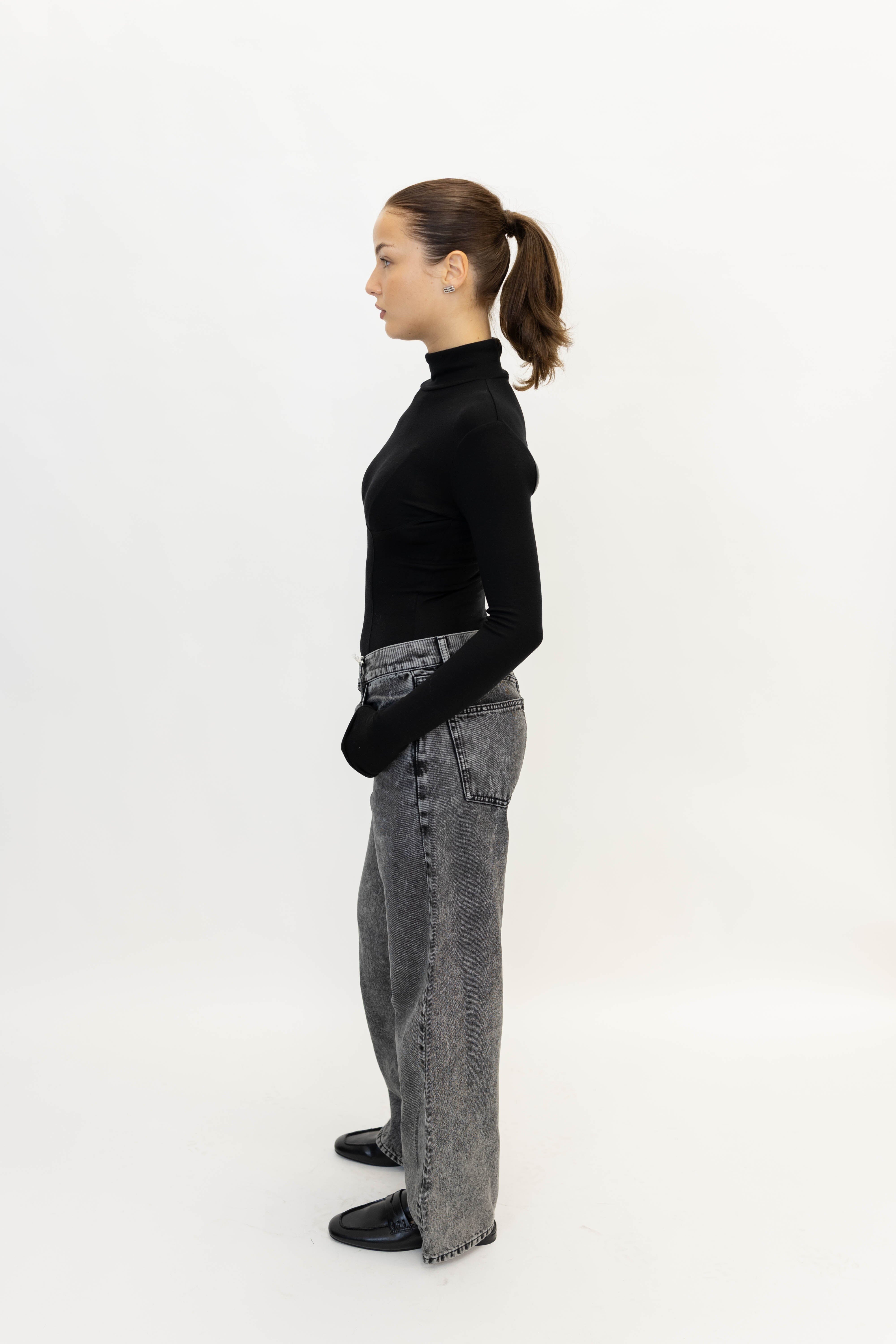 VINOLA JEANS IN WASHED BLACK JEANS BY MALENE BIRGER