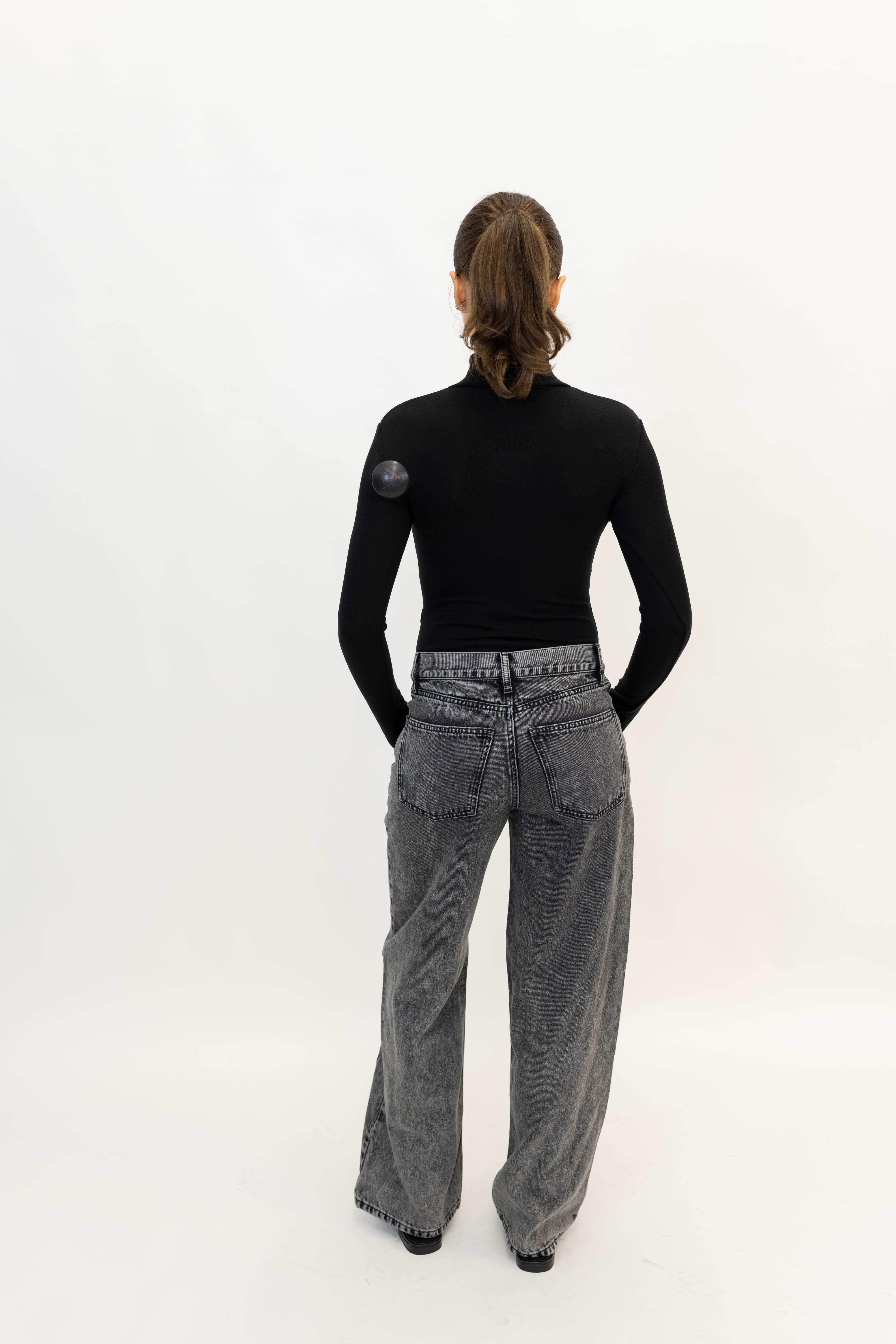 VINOLA JEANS IN WASHED BLACK JEANS BY MALENE BIRGER