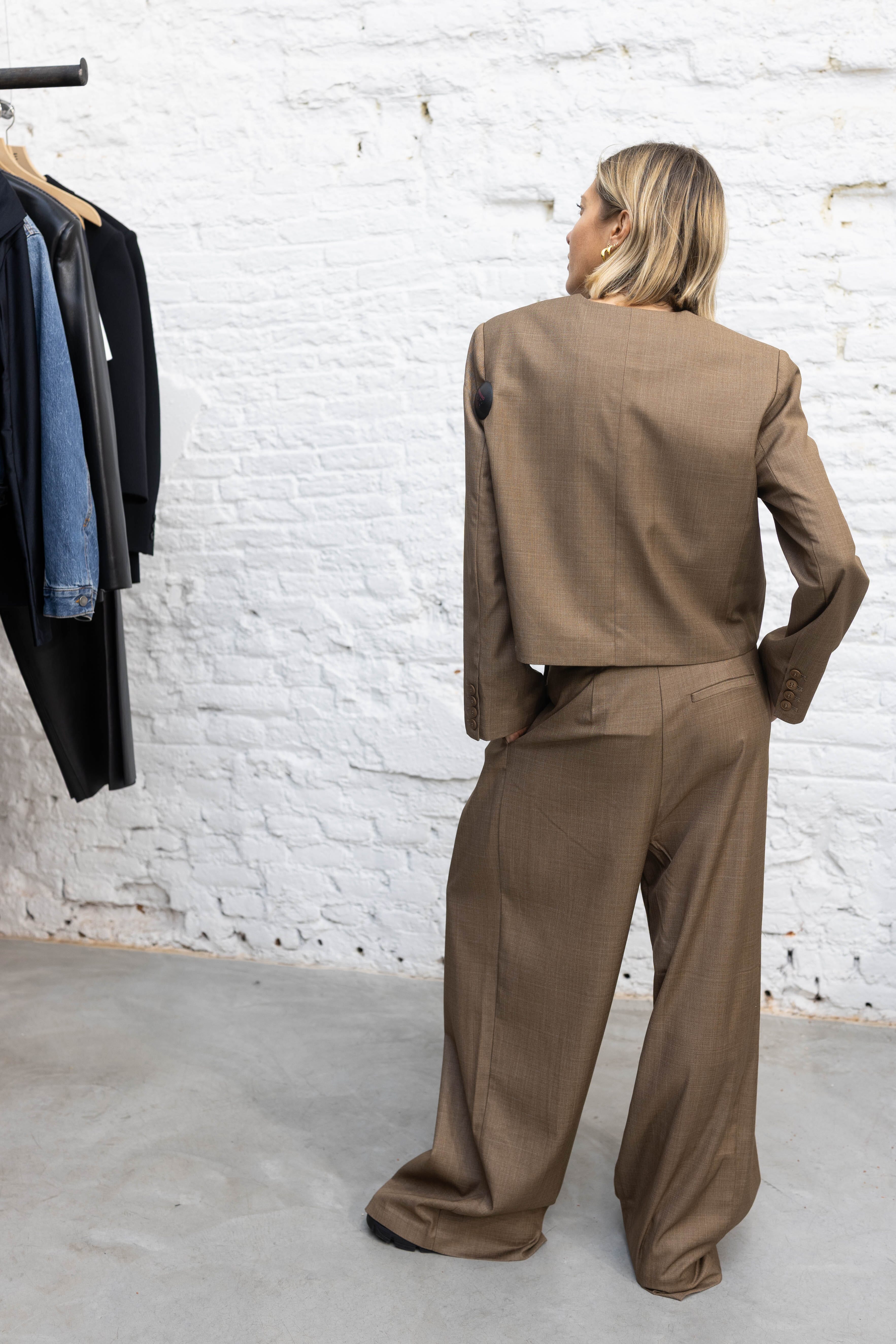 SCHANY MW PANTS IN ERMINE PANTS GESTUZ