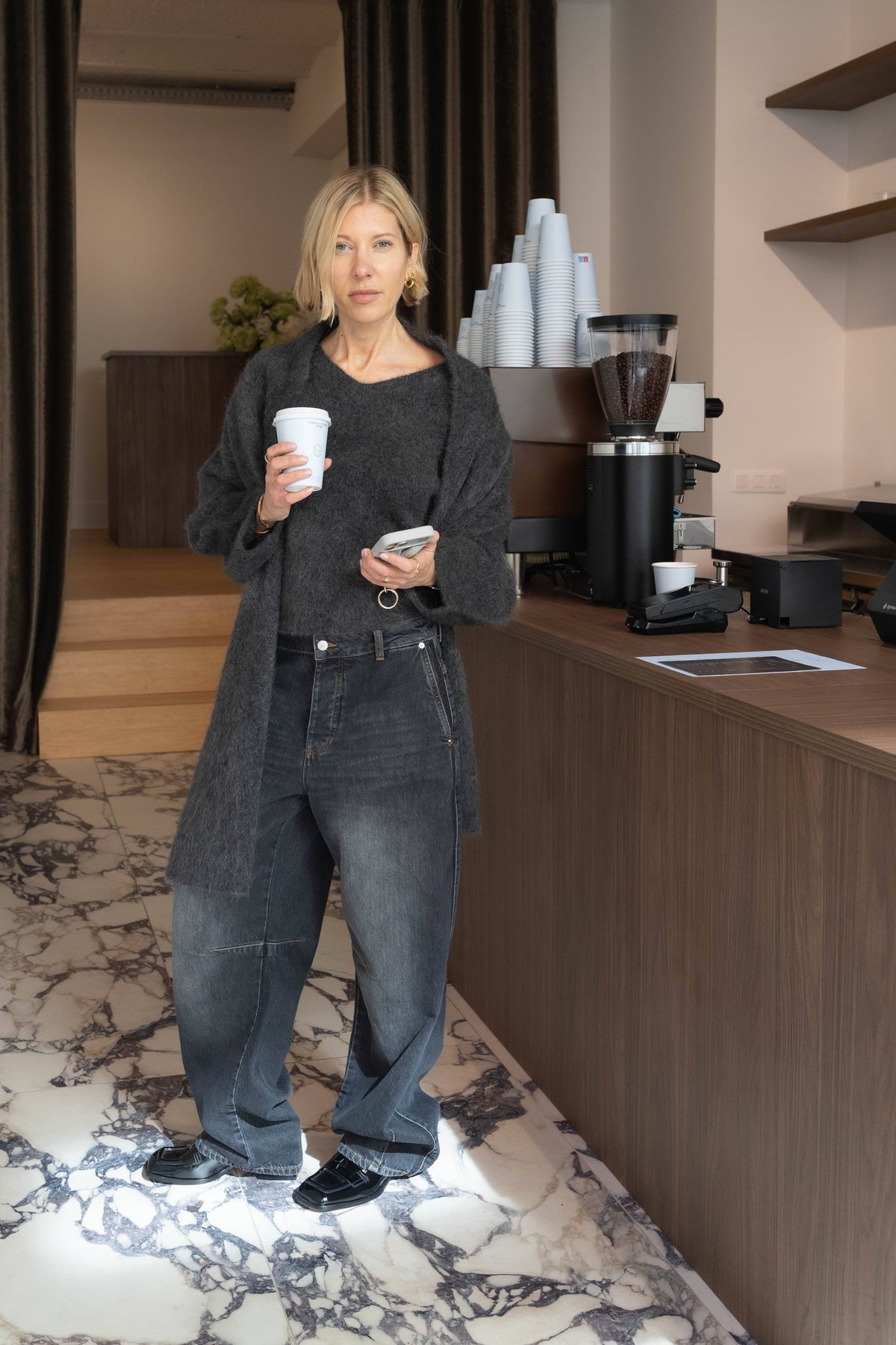 ESME DENIM JEANS IN BLACK JEANS HERSKIND