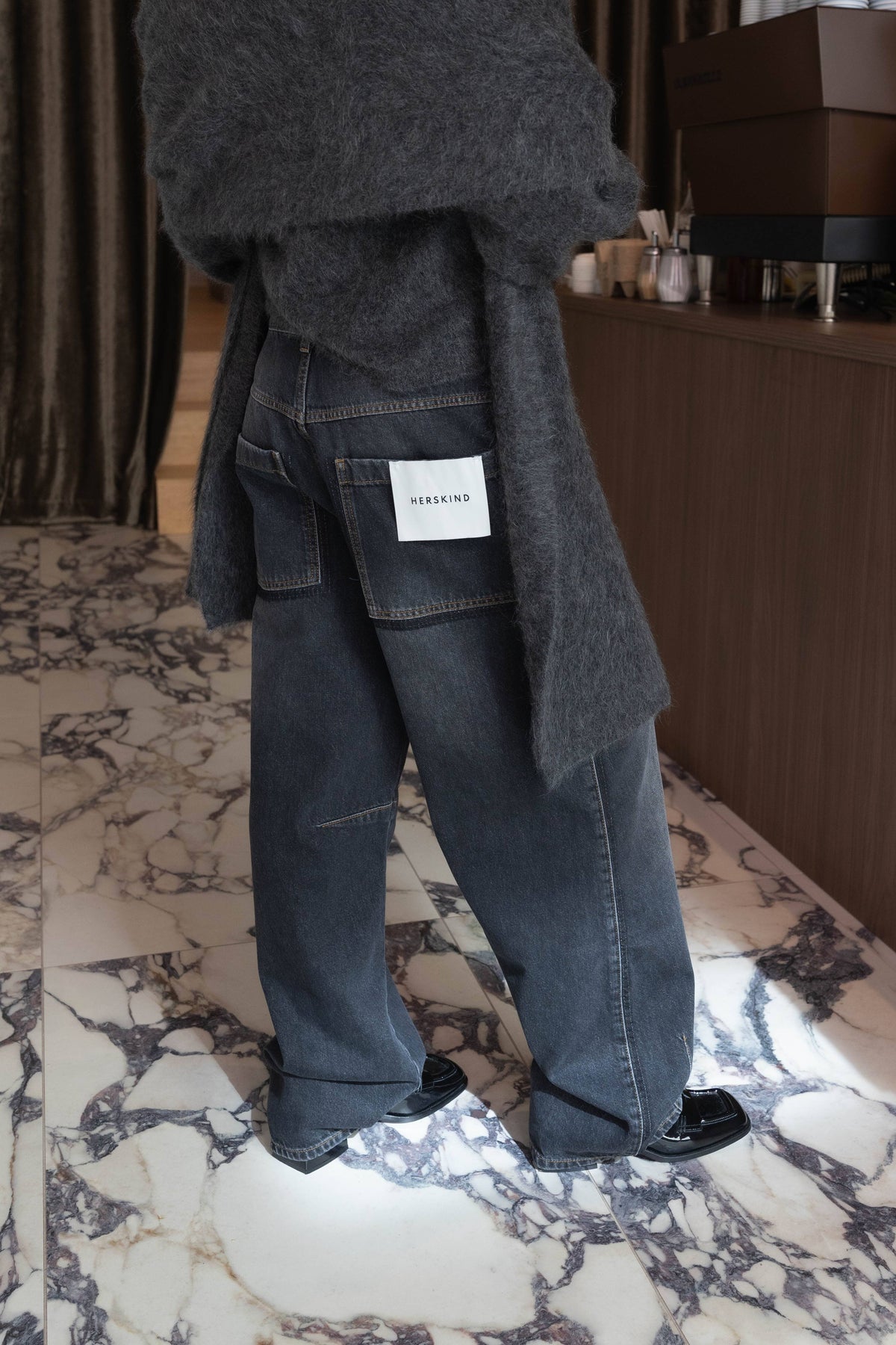 ESME DENIM JEANS IN BLACK JEANS HERSKIND