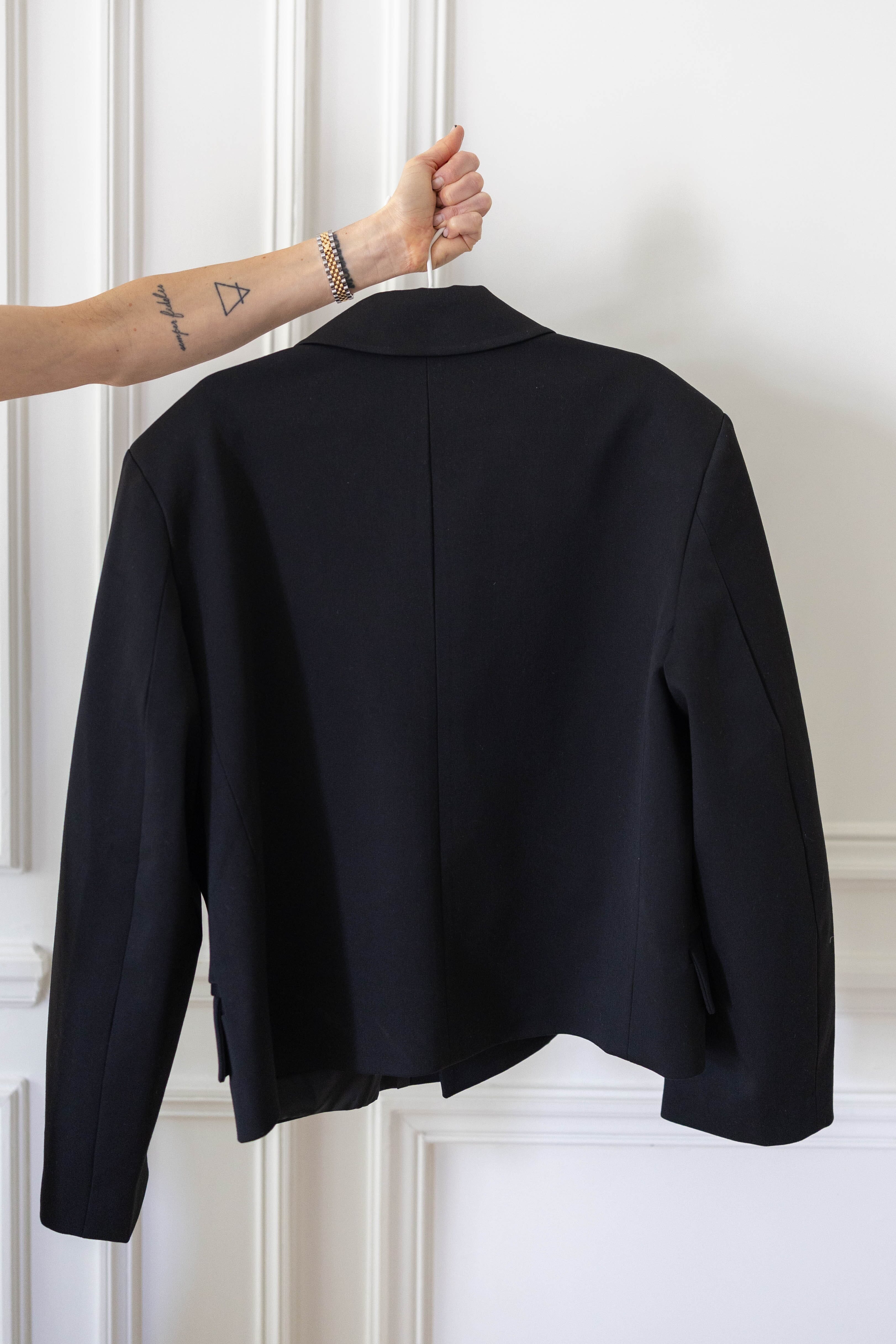 BOXY BLAZER IN BLACK BLAZER KURE