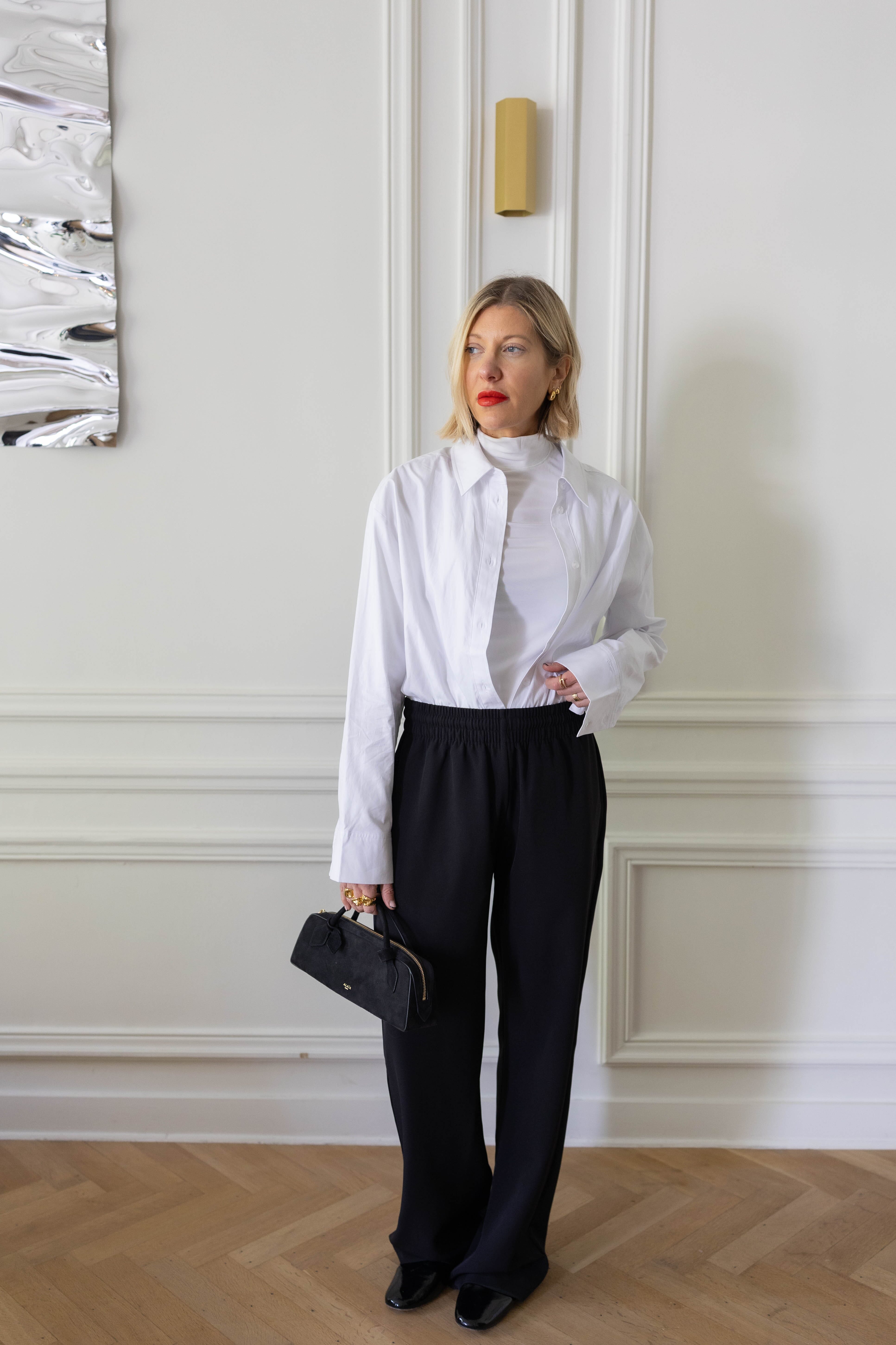 EVERYDAY PANTS IN BLACK PANTS KURE