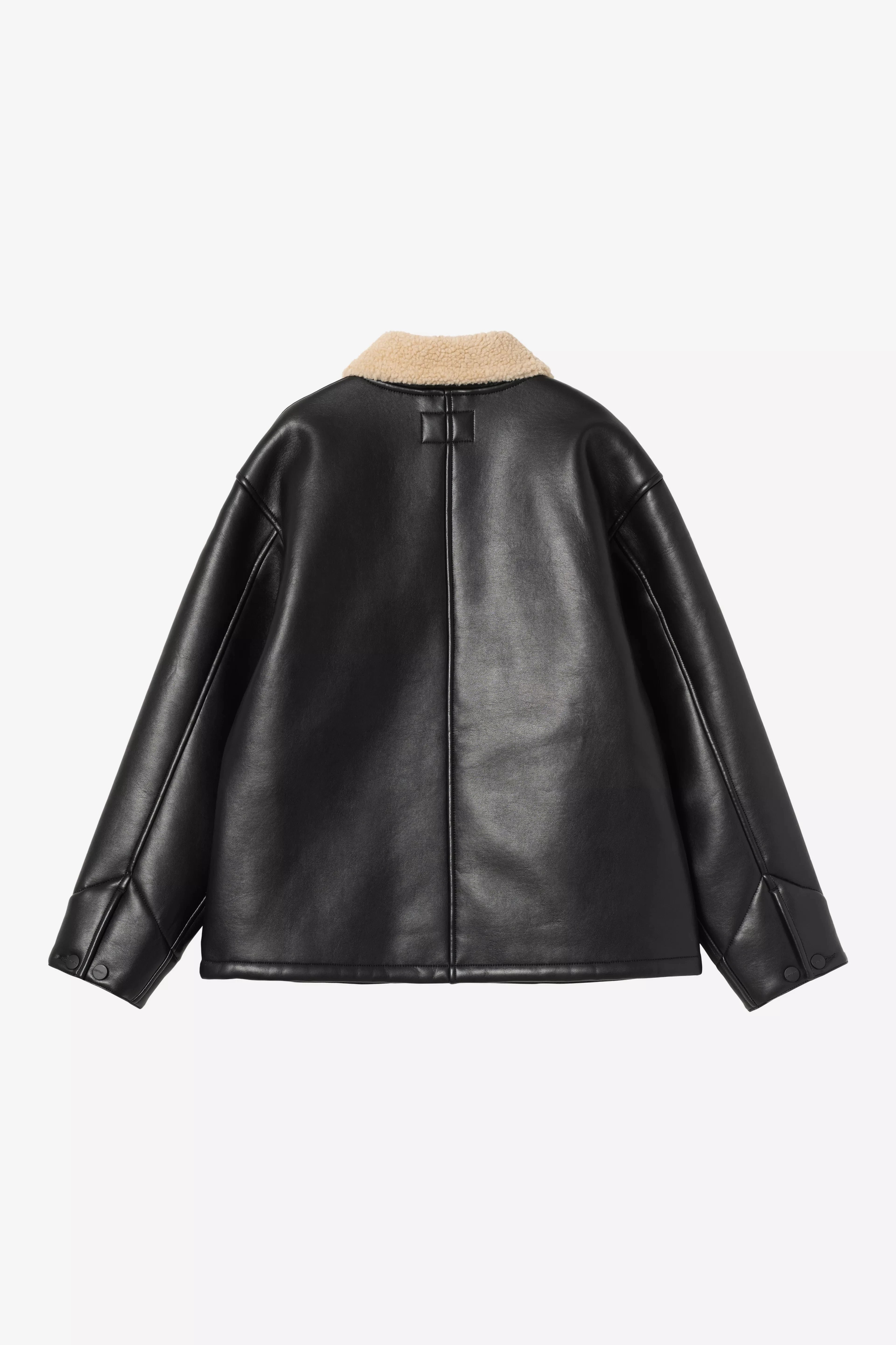 W’ SHEPTON JACKET IN BLACK JACKET CARHARTT