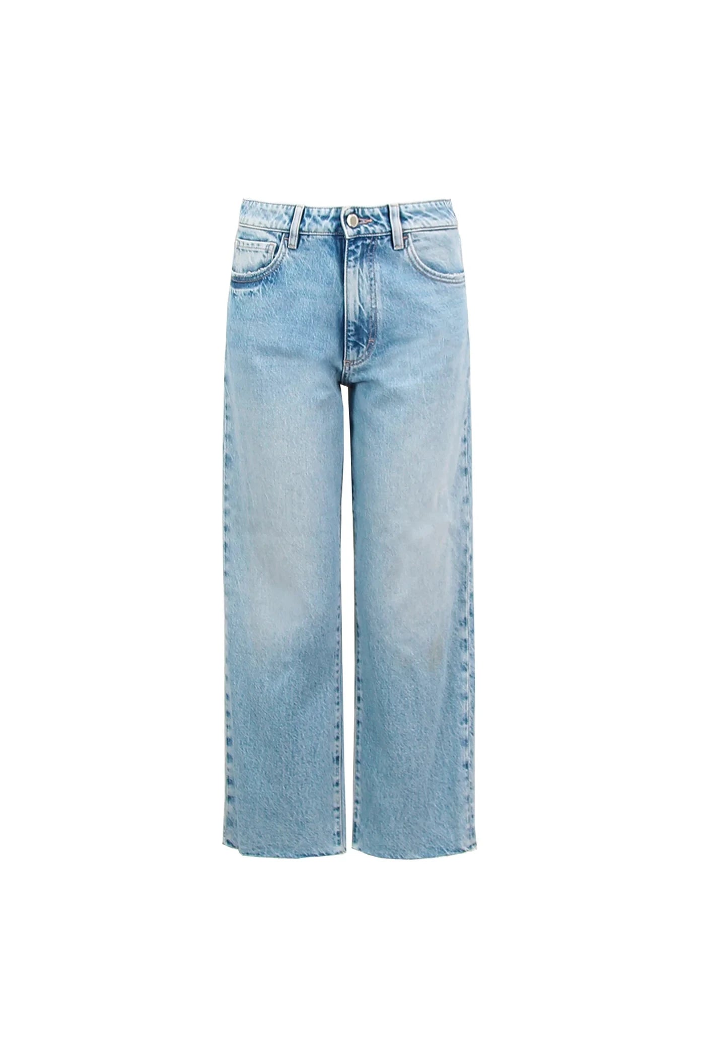 JILL STRAIGHT JEANS IN SKY JEANS ICON DENIM