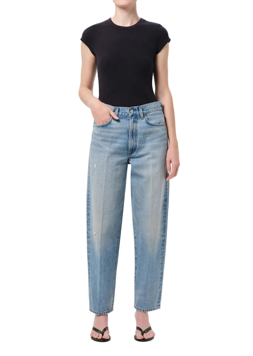 80'S JEANS IN ORBITAL JEANS AGOLDE