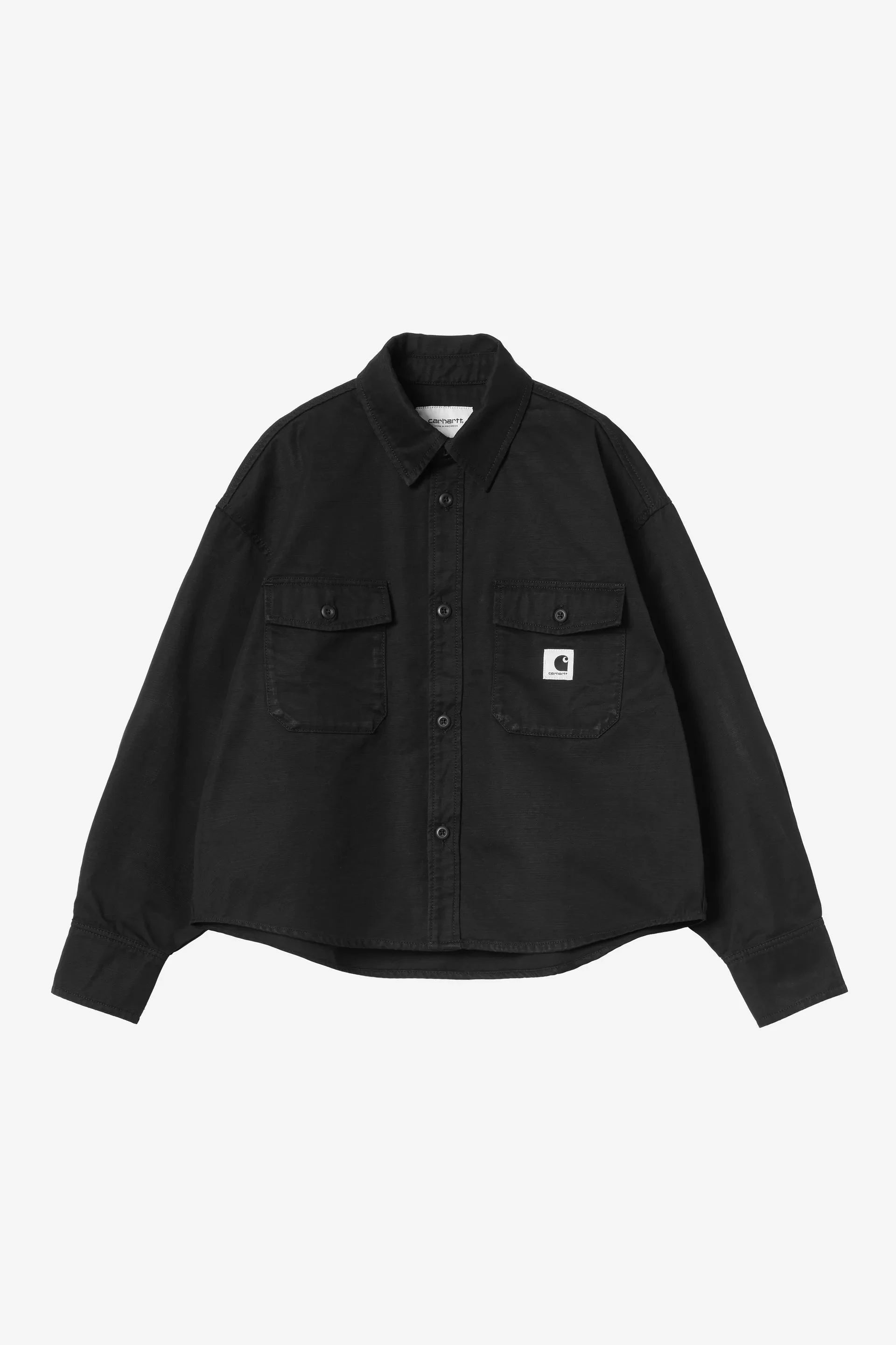 W’KELLY SHIRT JAC IN BLACK SHIRT CARHARTT