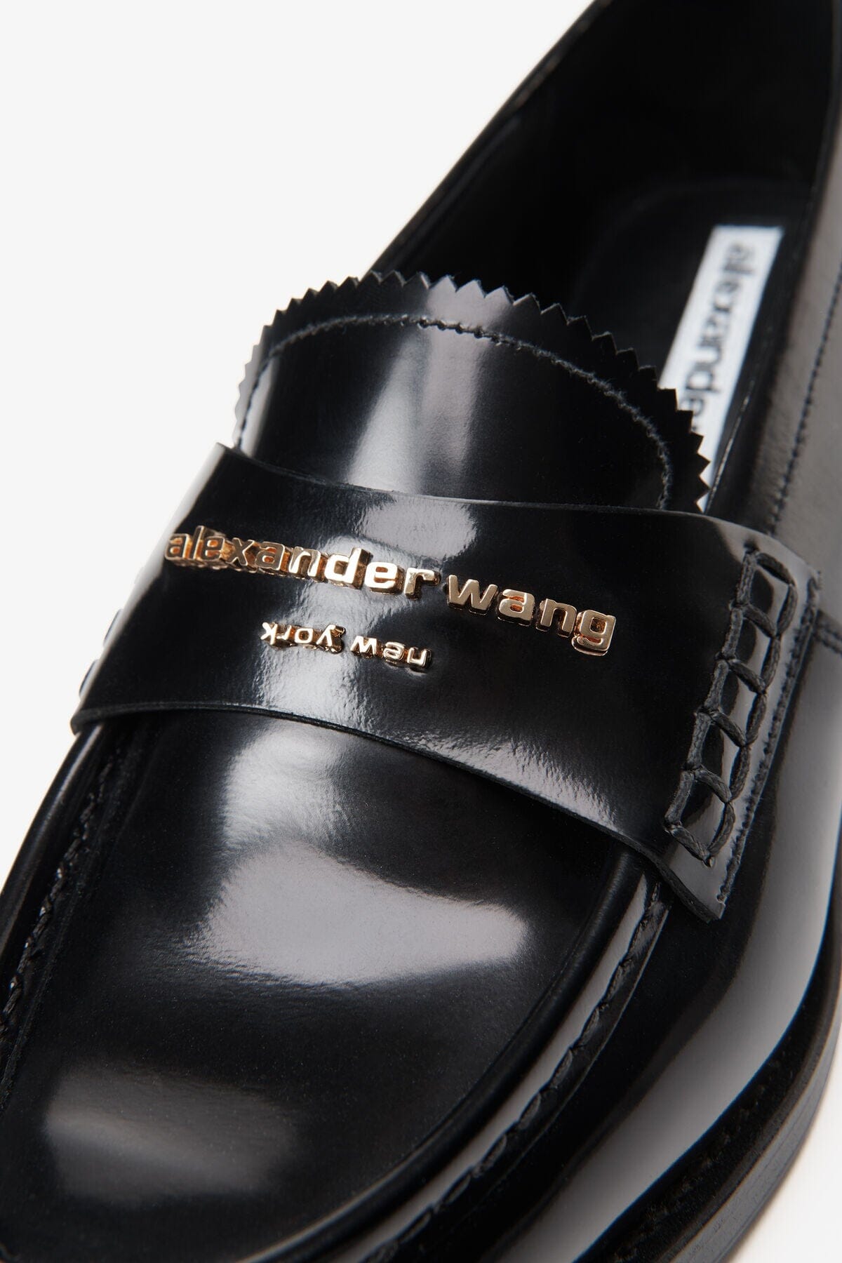 ALEXANDER WANG CARTER LOAFER BLACK SHOES ALEXANDER WANG