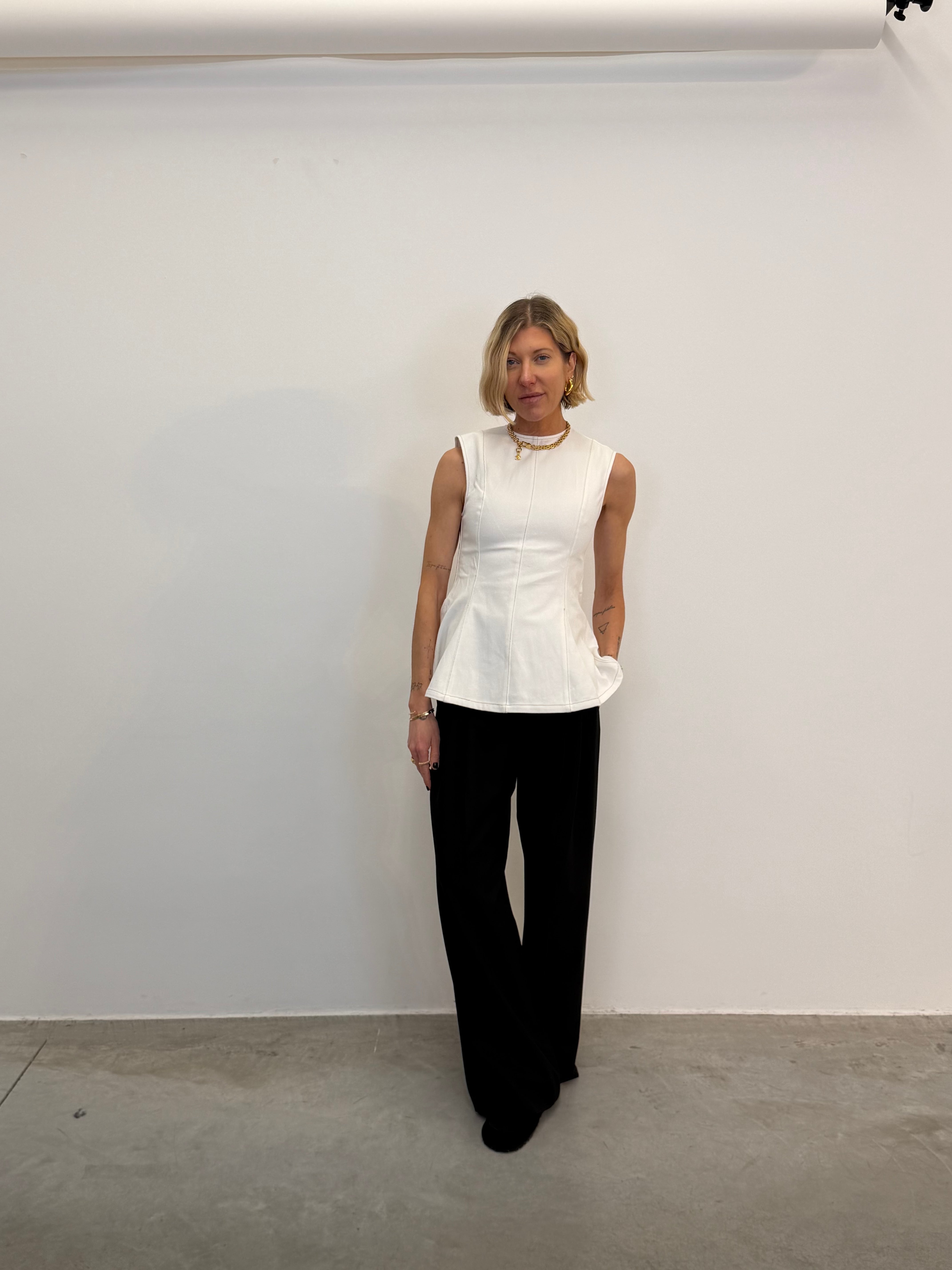 CAPUCINE TOP IN OFFWHITE TOP ONE&OTHER