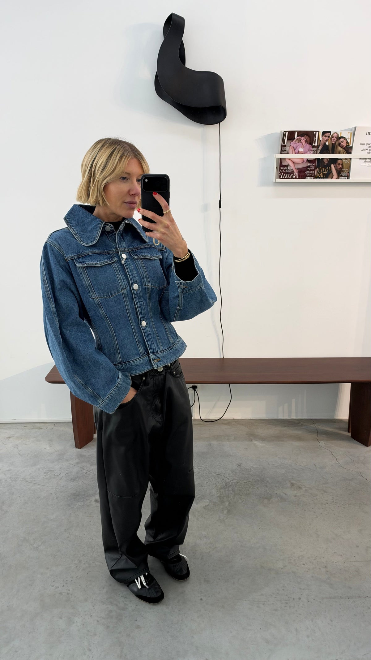 VILLIES DENIM JACKET IN BLUE JACKET BY MALENE BIRGER